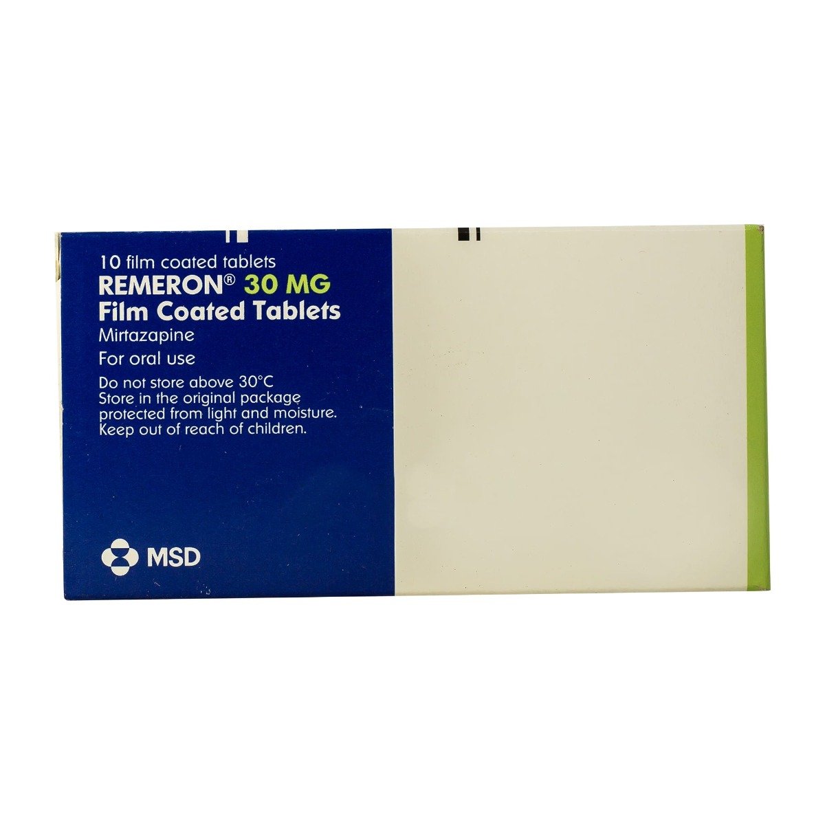 Remeron 30 mg - 10 Tablets - Bloom Pharmacy
