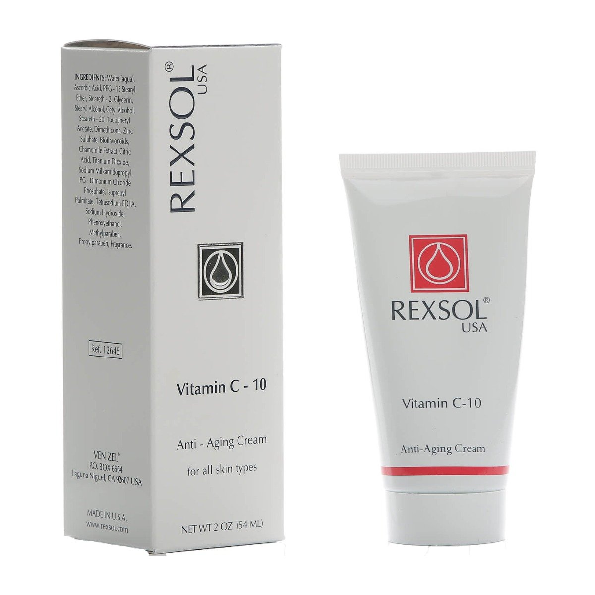 Rexsol Vitamin C - 10 Anti-Aging Cream – 54ml - Bloom Pharmacy