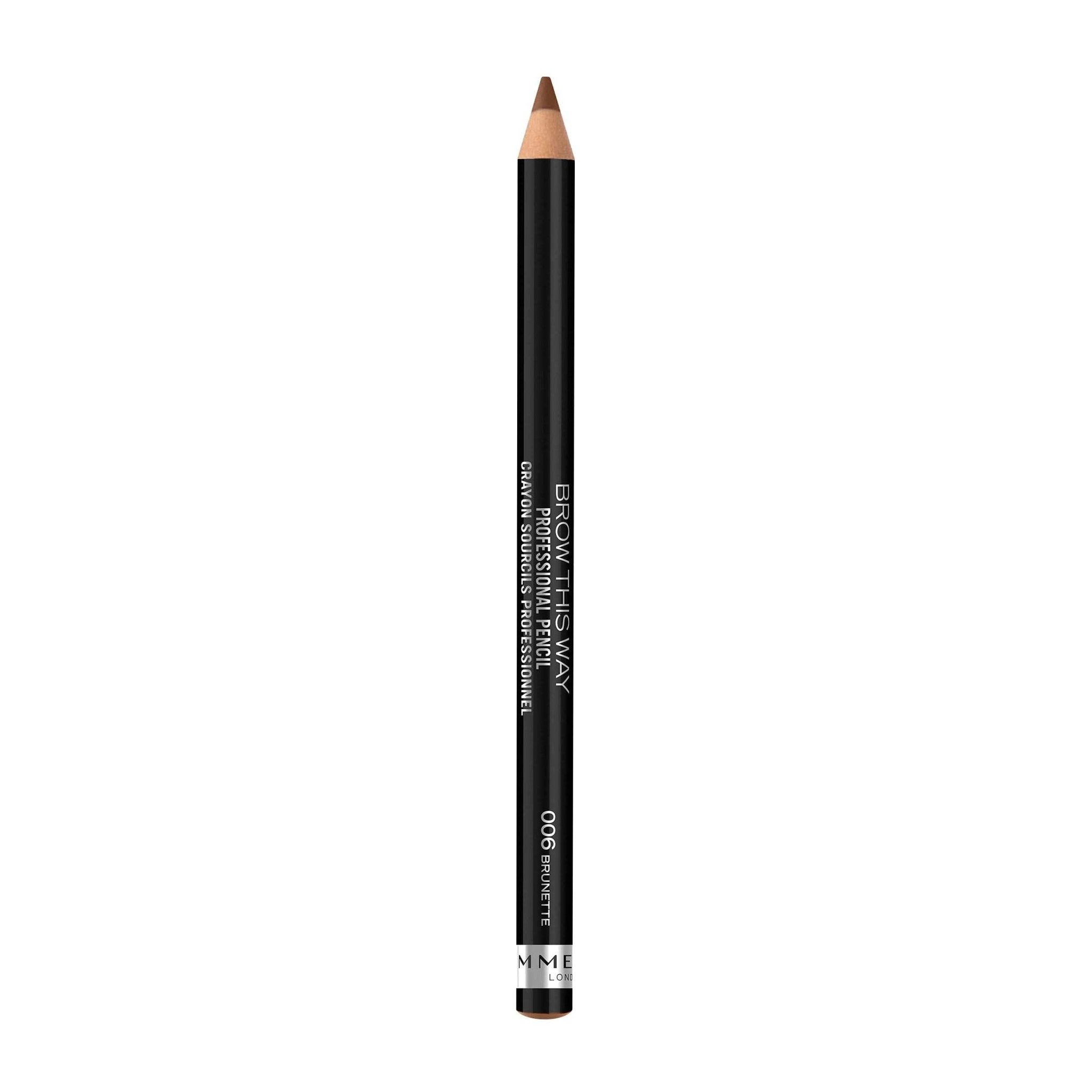 Rimmel Brow This Way Eyebrow Pencil - 006 brunette - Bloom Pharmacy