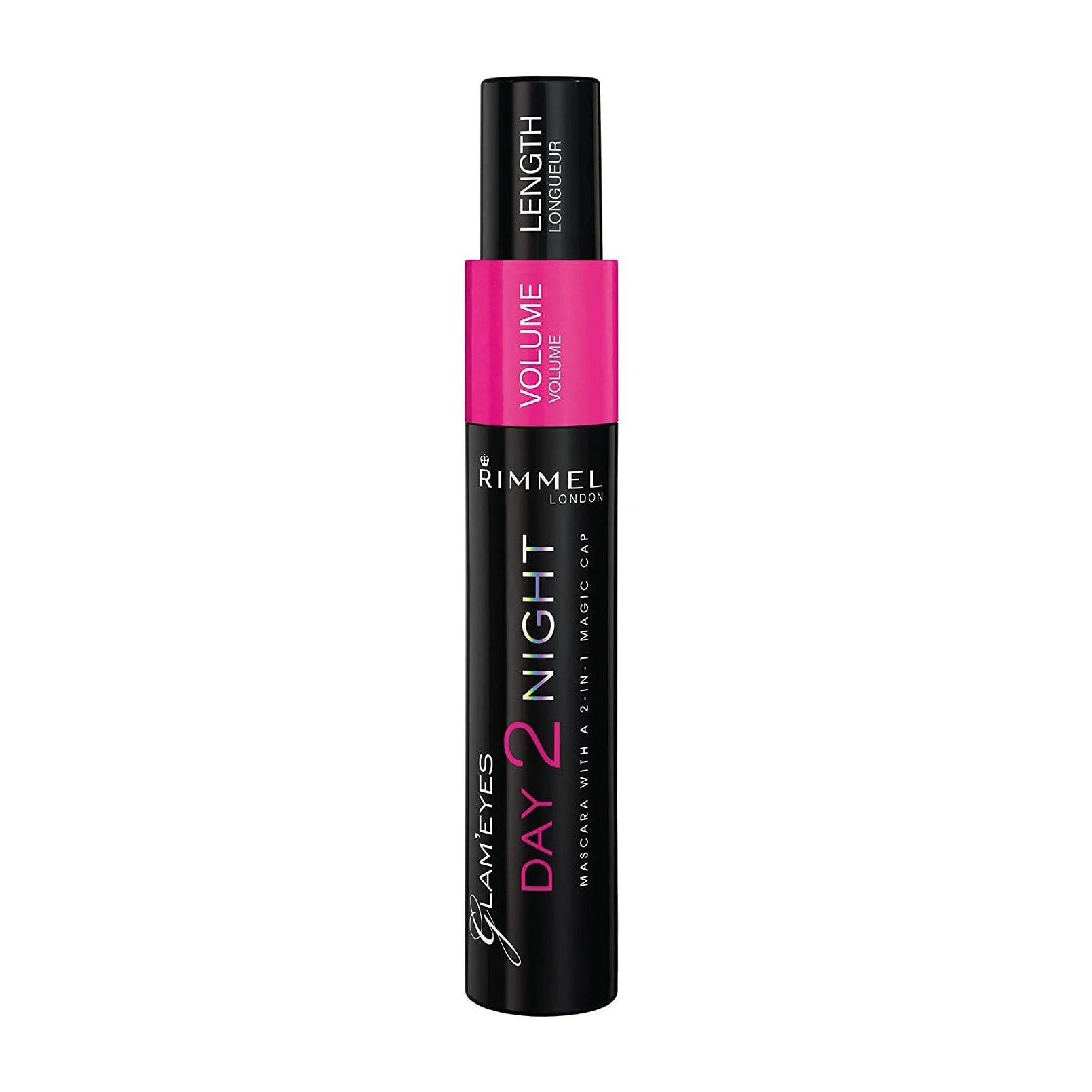 Rimmel Glam Eyes Day 2 Night Waterproof Mascara – 001 Black - Bloom Pharmacy