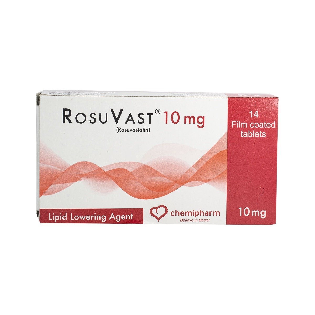 Rosuvast 10 mg - 14 Tablets - Bloom Pharmacy