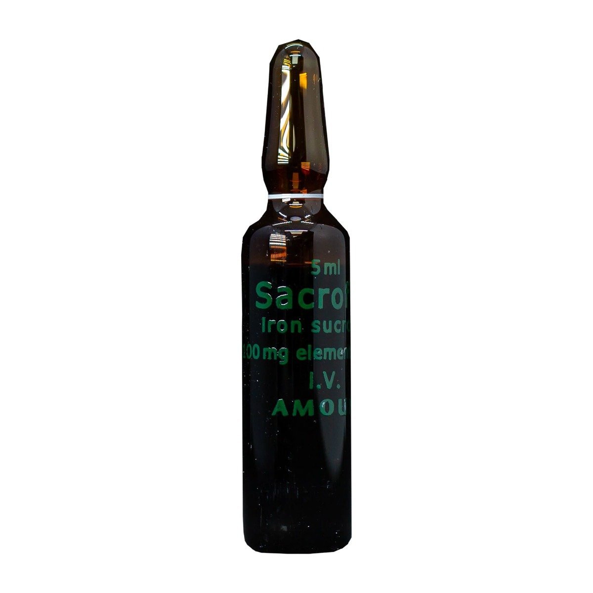 Sacrofer 100 mg-5 ml - 5 Ampoules - Bloom Pharmacy