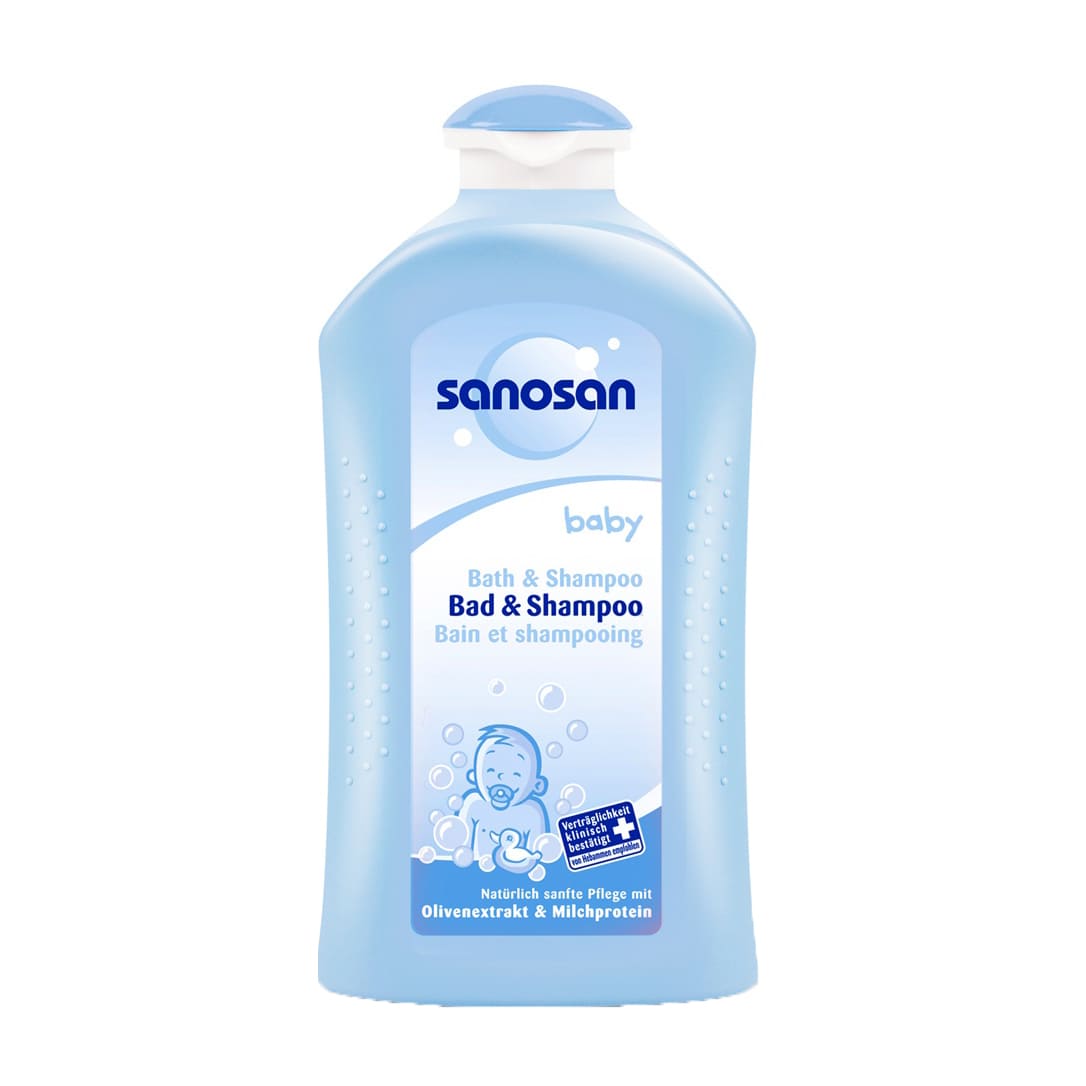 Sanosan Baby Bath & Shampoo - 200ml - Bloom Pharmacy