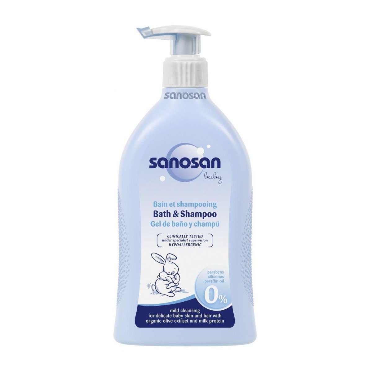 Sanosan Baby Bath & Shampoo - 500ml - Bloom Pharmacy