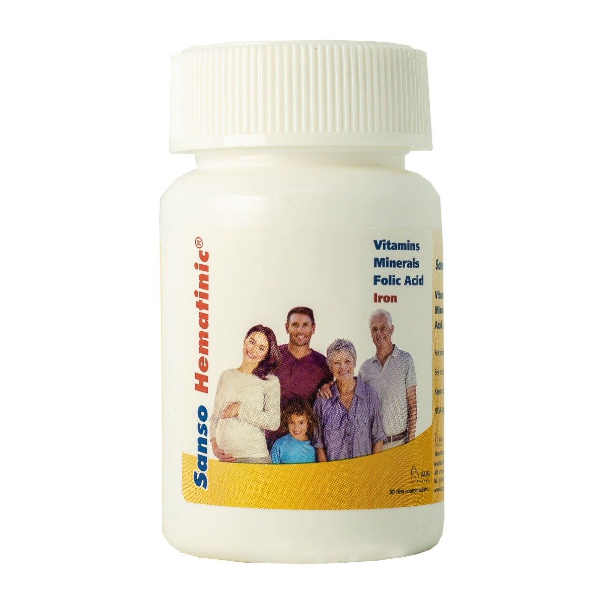 Sanso Hematinic - 30 Tablets - Bloom Pharmacy