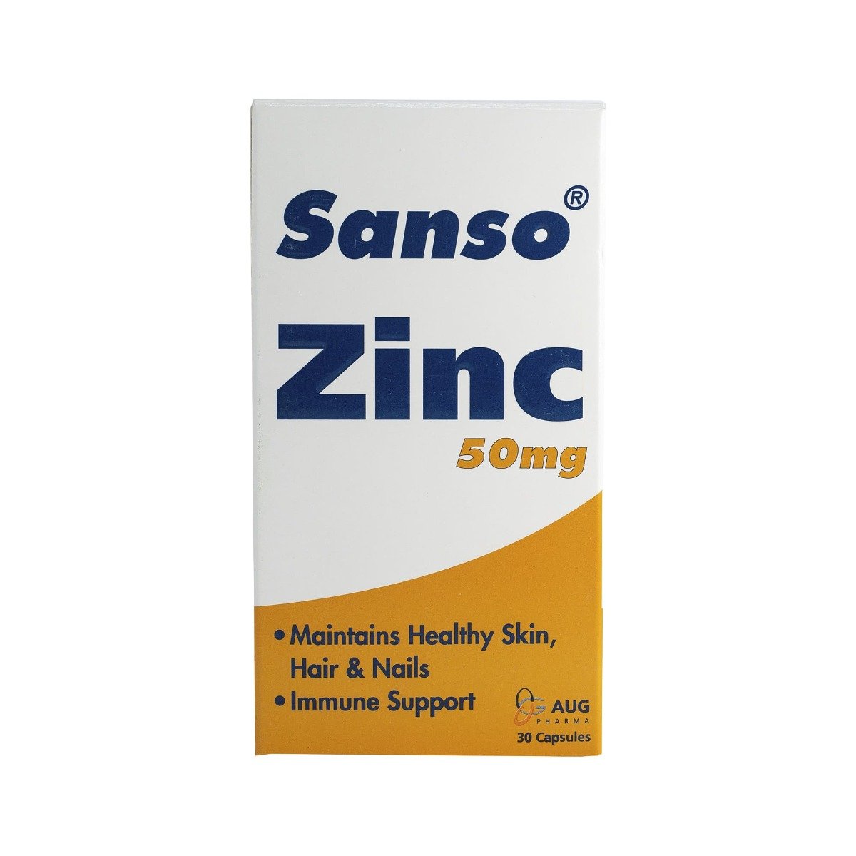 Sanso Zinc 50 mg - 30 Capsules - Bloom Pharmacy