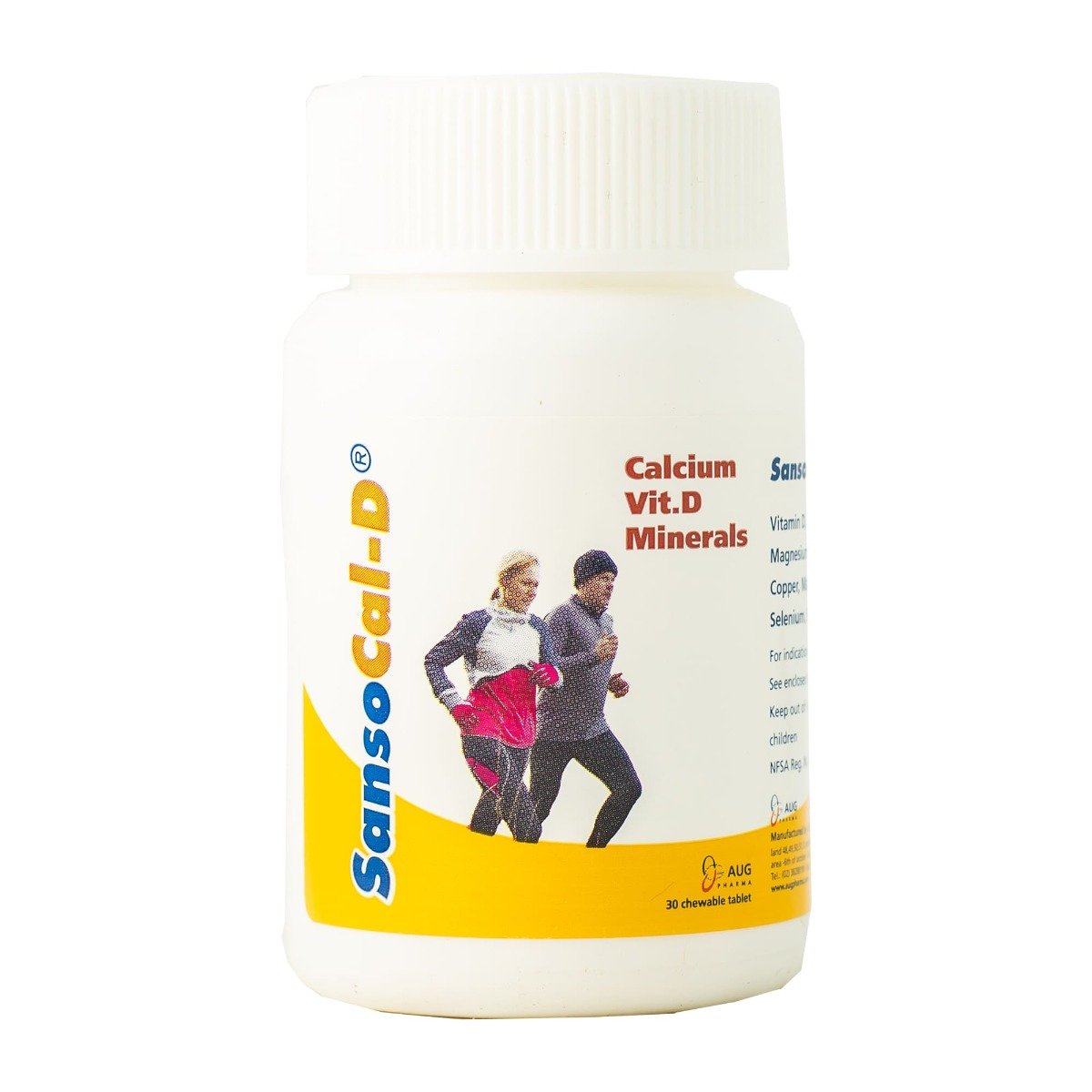 Sanso Cal D - 30 Chewable Tablets
