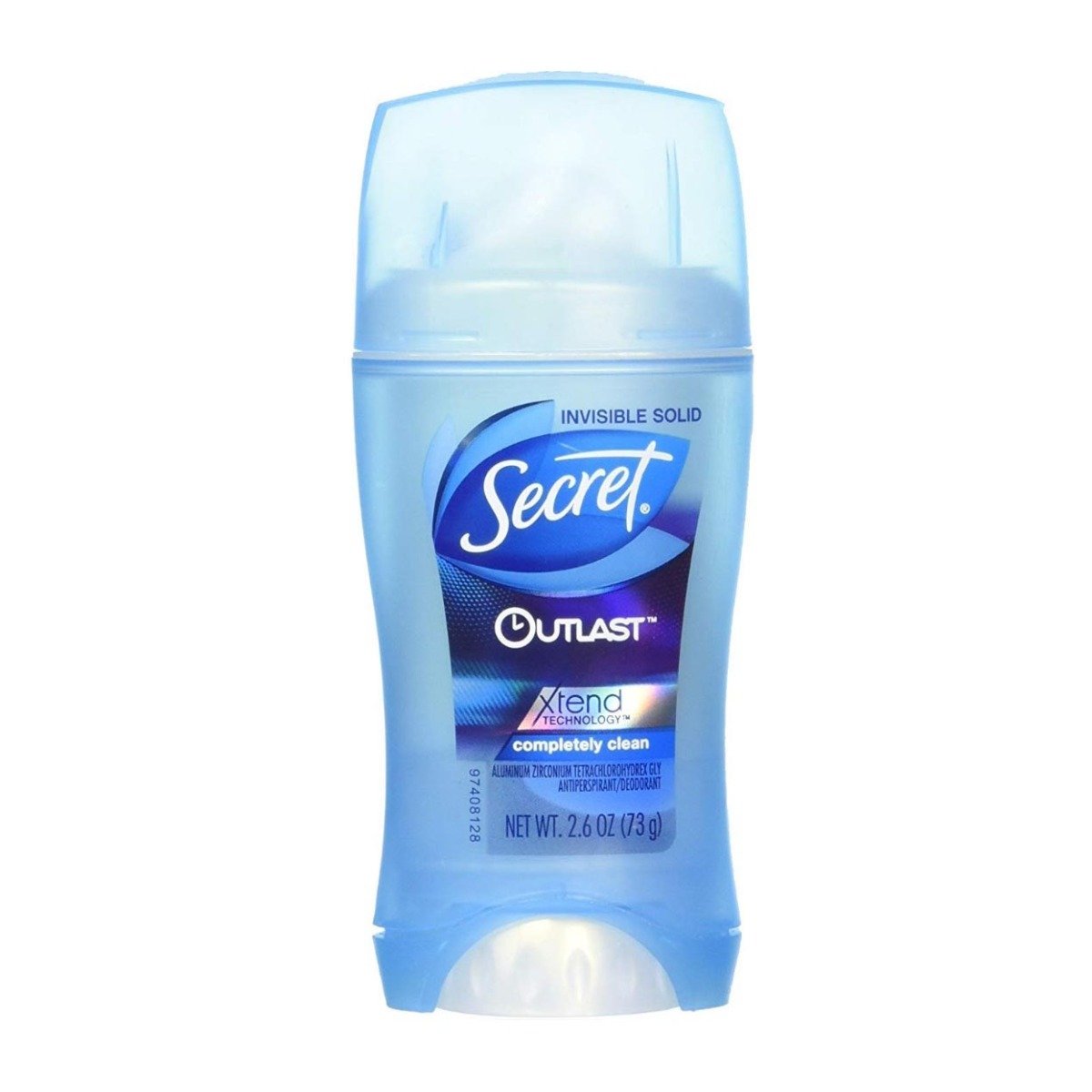 Secret Outlast Xtend Completely Clean Antiperspirant Solid Stick - 73gm - Bloom Pharmacy
