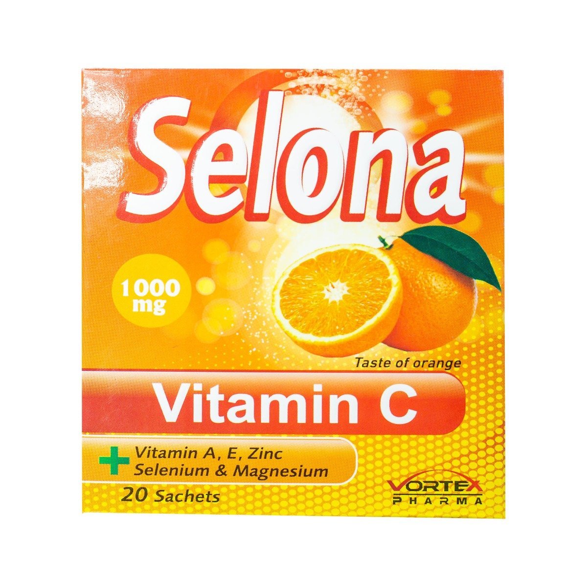 Selona 1000 mg Effervescent powder - 20 Sachets - Bloom Pharmacy
