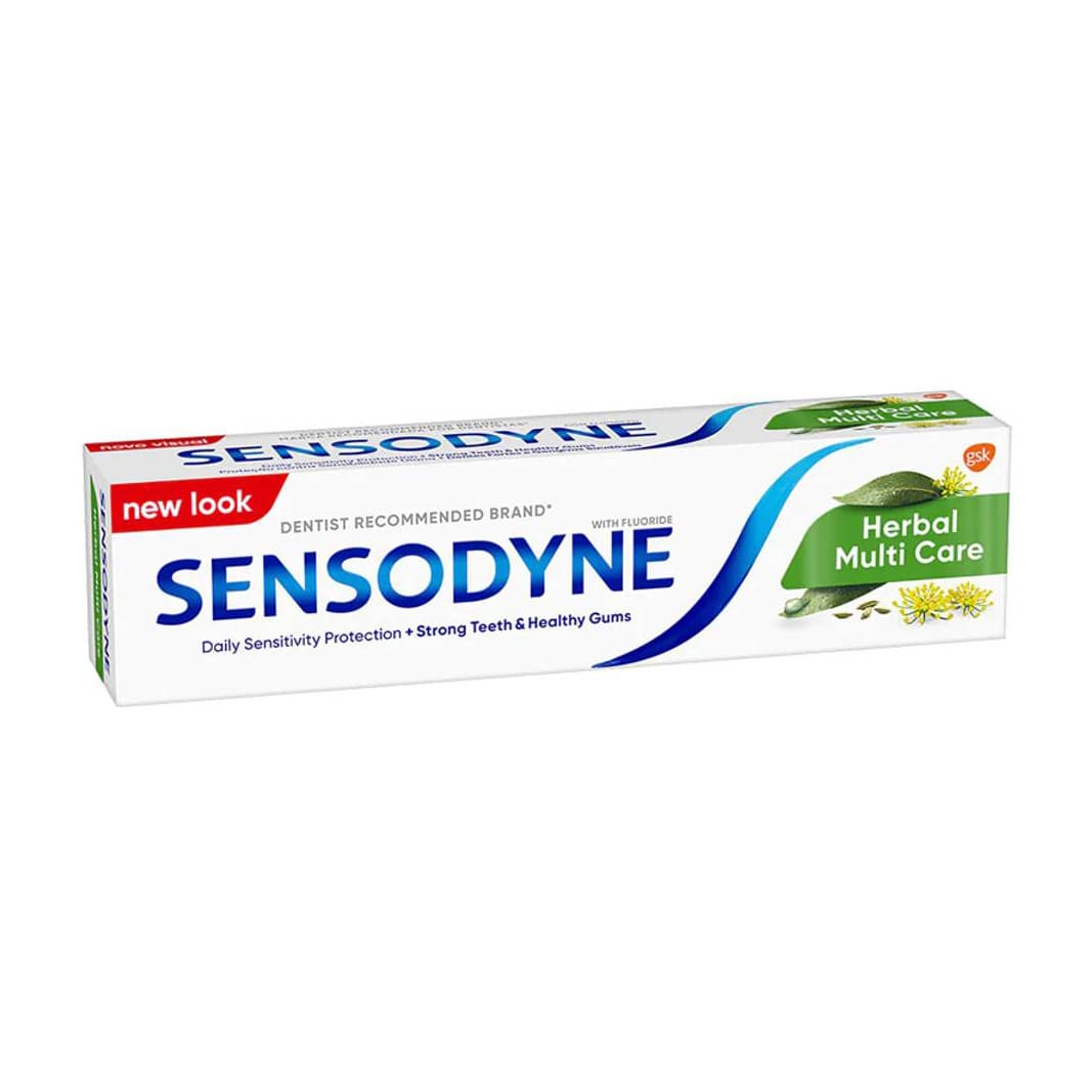 Sensodyne Herbal Fresh with Eucalyptus & Fennel Extracts Toothpaste – 75ml - Bloom Pharmacy