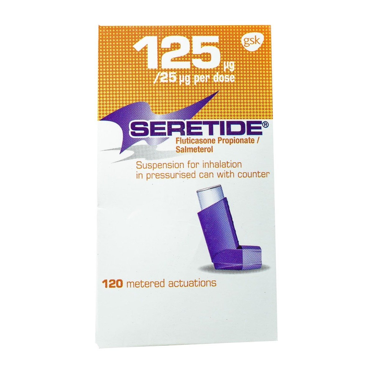 Seretide Evohaler 125 mcg - 25 mcg - 120 Inhalations - Bloom Pharmacy