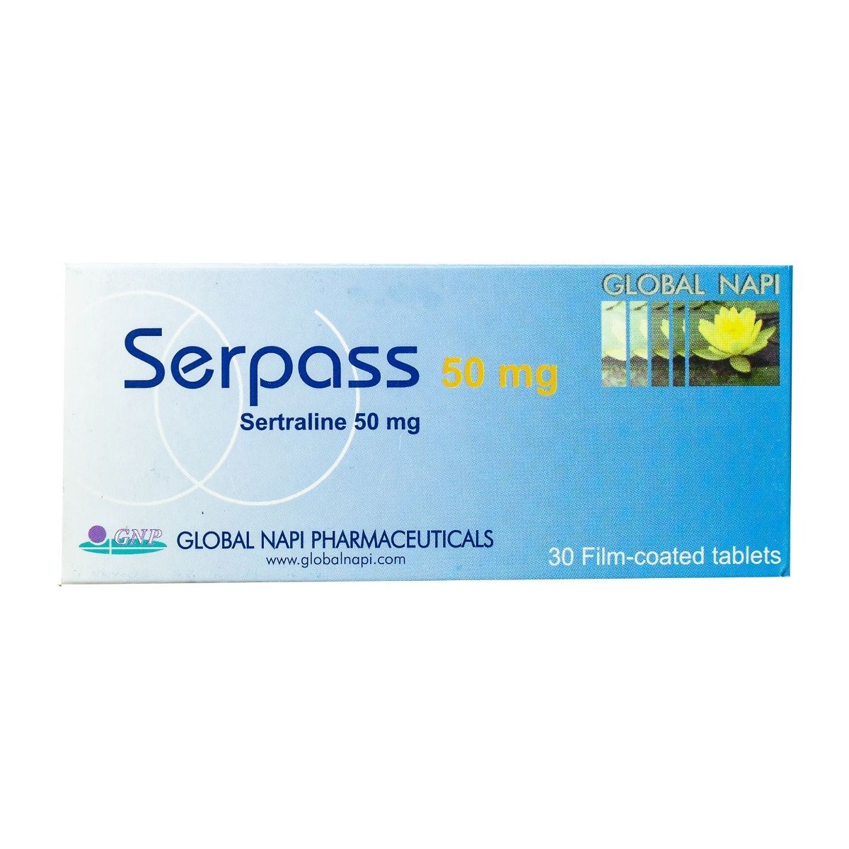 Serpass 50 mg - 30 Tablets - Bloom Pharmacy