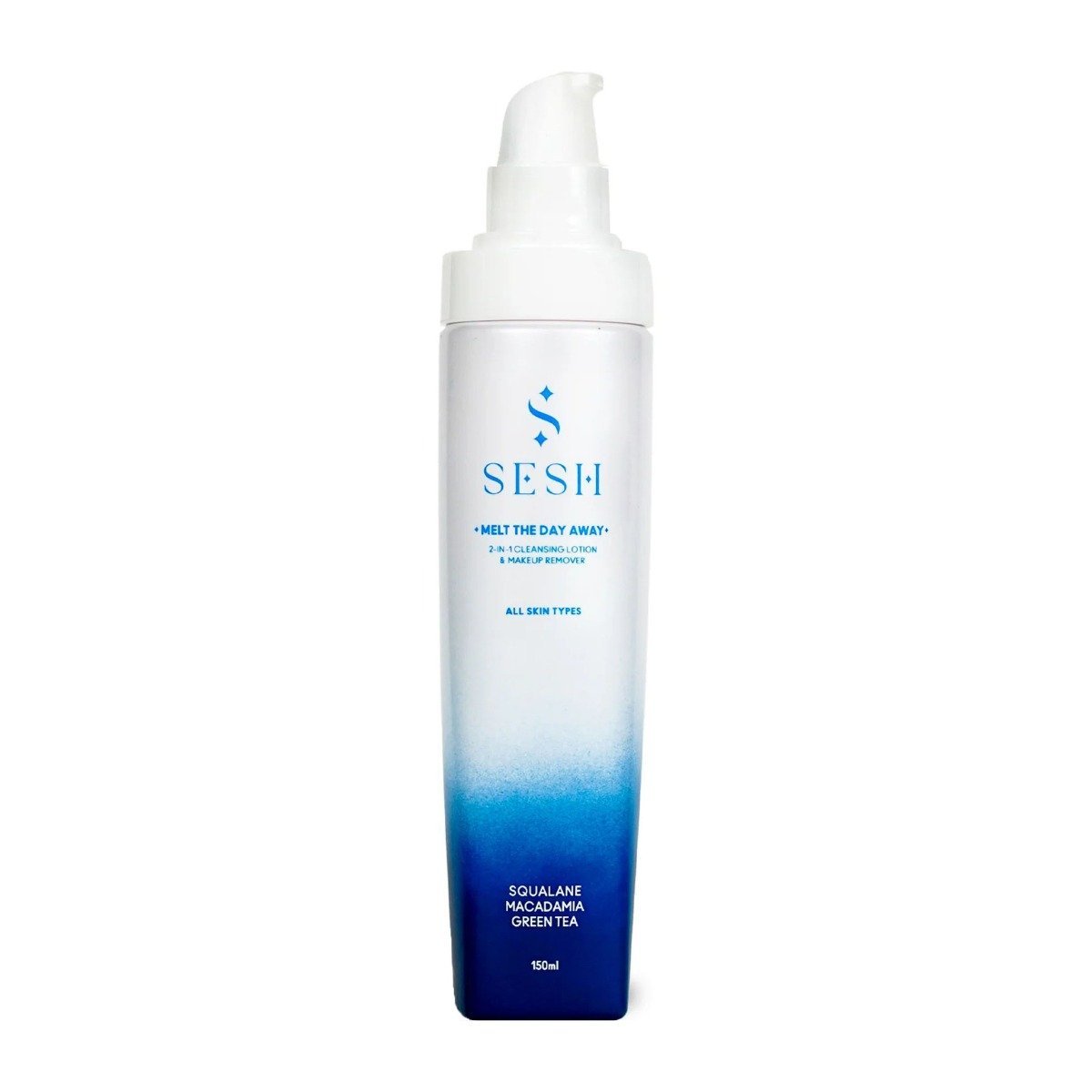 Sesh Melt The Day Away 2 In 1 Cleansing Lotion & Makeup Remover – 150ml - Bloom Pharmacy