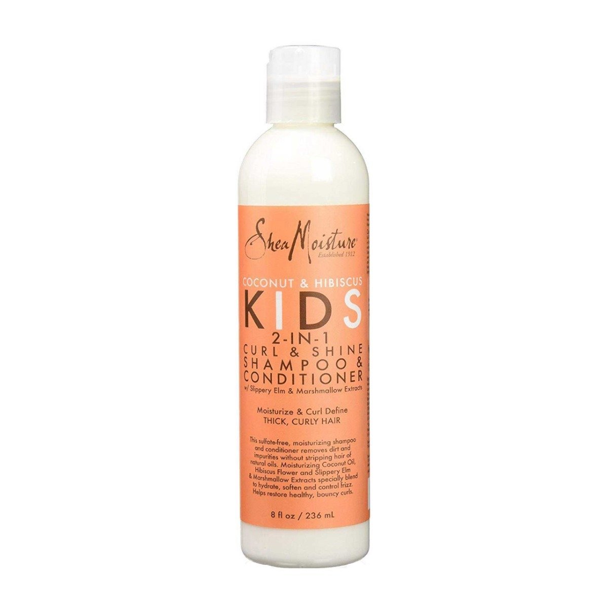 Shea Moisture Coconut & Hibiscus Kids 2-In-1 Curl & Shine Shampoo & Conditioner - 236ml - Bloom Pharmacy