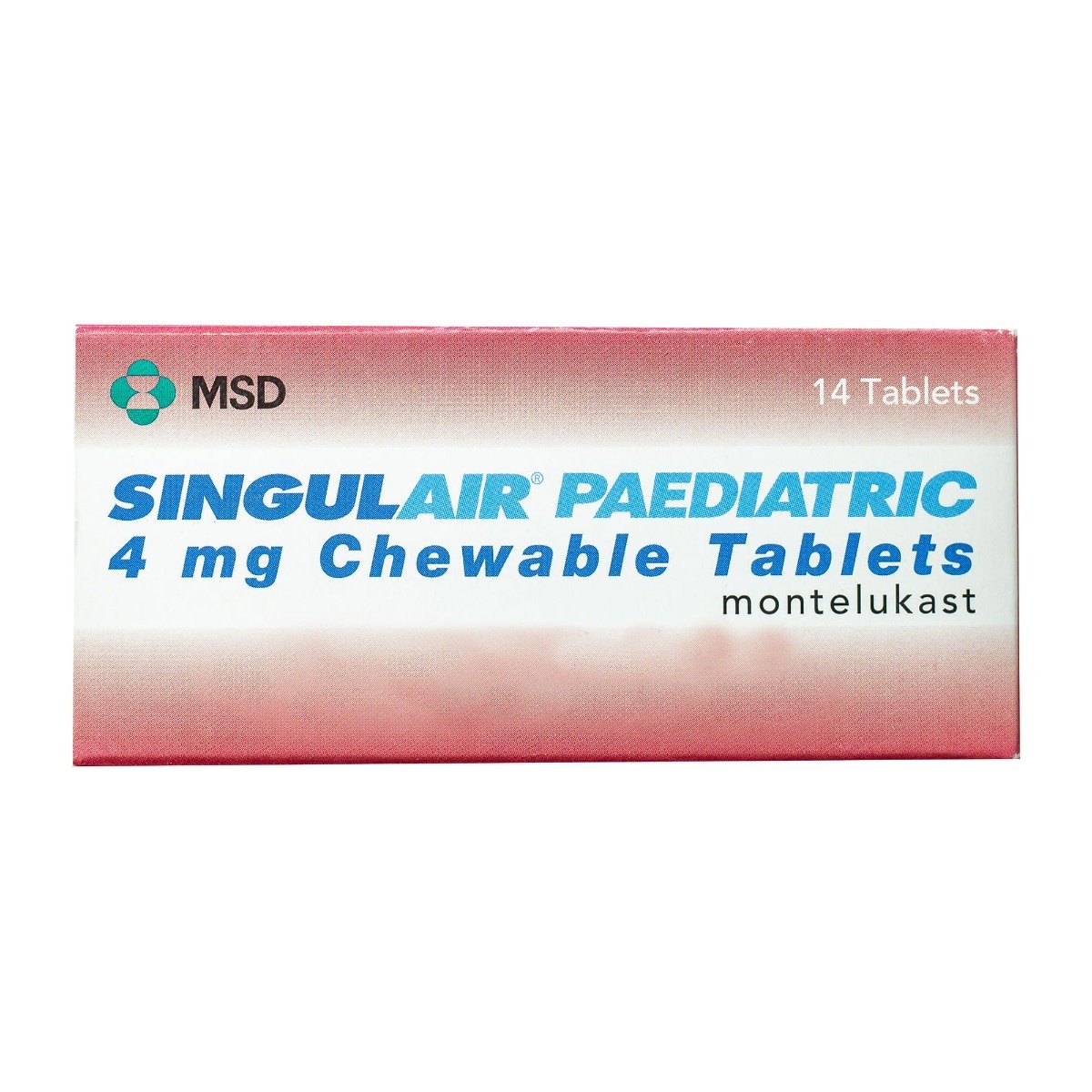 Singulair Paediatric 4 mg - 14 Chewable Tablets - Bloom Pharmacy
