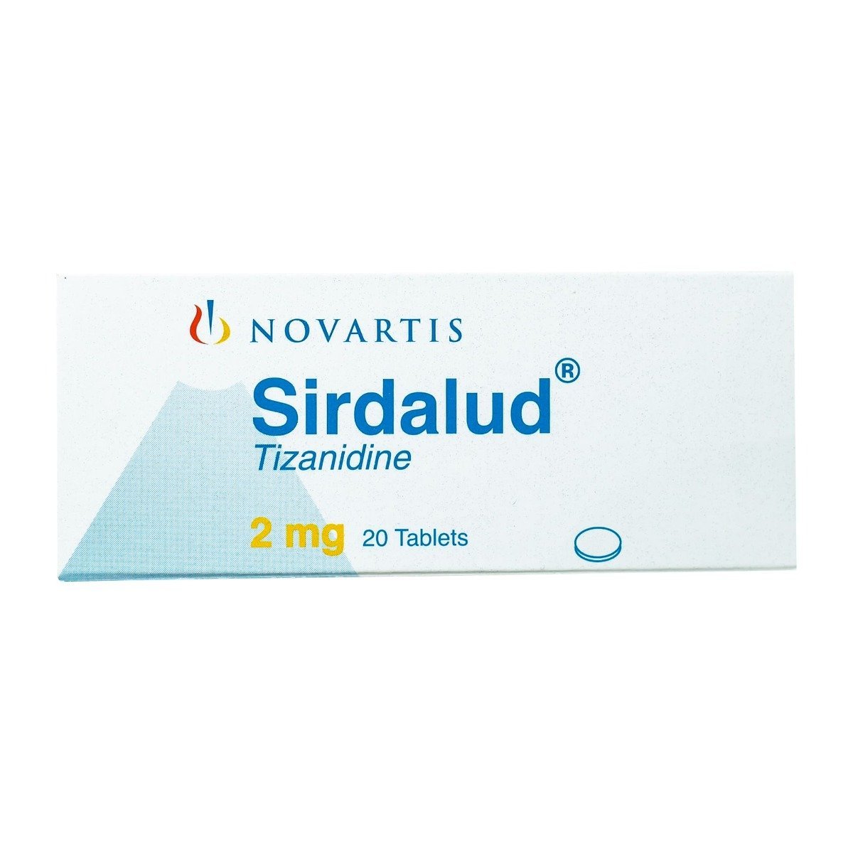 Sirdalud 2 mg - 20 Tablets - Bloom Pharmacy