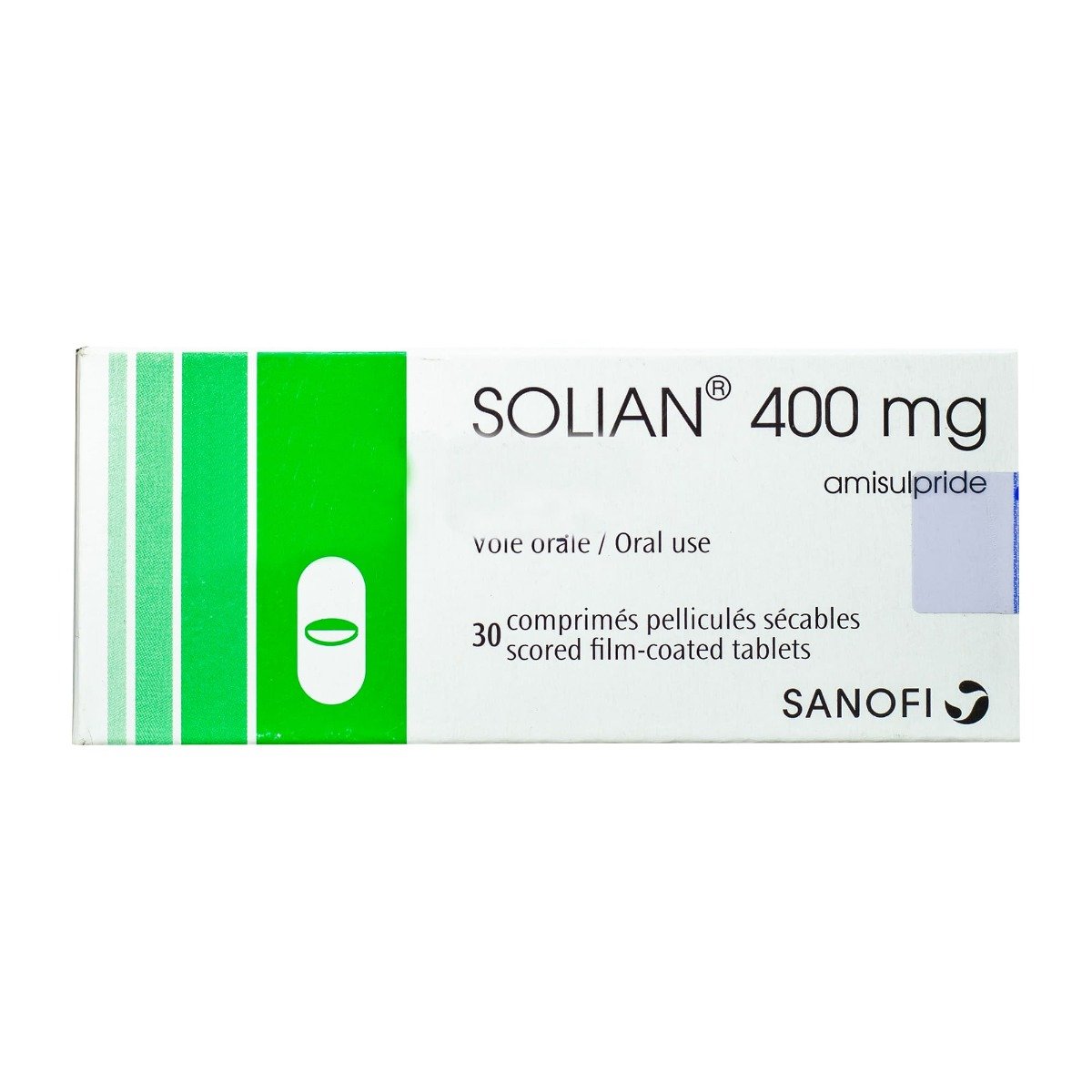 Solian 400 mg - 30 Capsules - Bloom Pharmacy