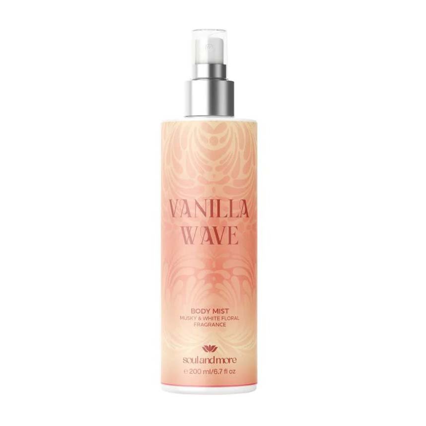 Soul & More Vanilla Wave Body Mist - 200ml - Bloom Pharmacy