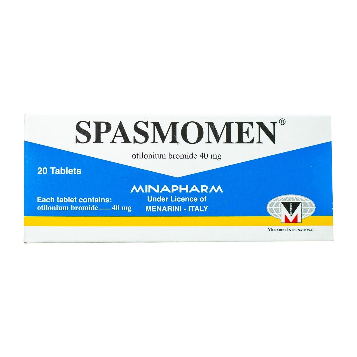 Spasmomen 40 mg - 20 Tablets - Bloom Pharmacy