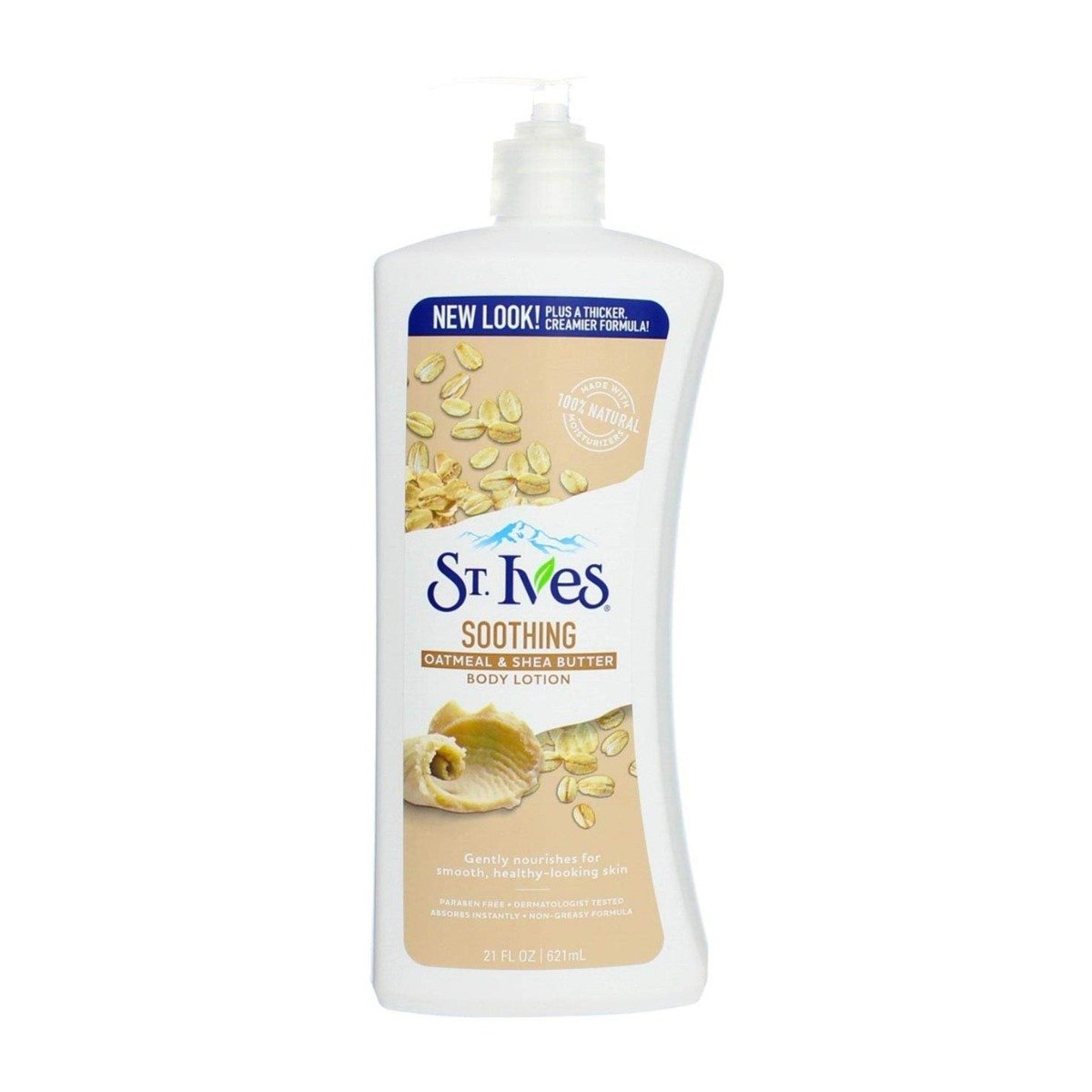 St. Ives Naturally Soothing Oatmeal & Shea Butter Body Lotion - 621ml - Bloom Pharmacy