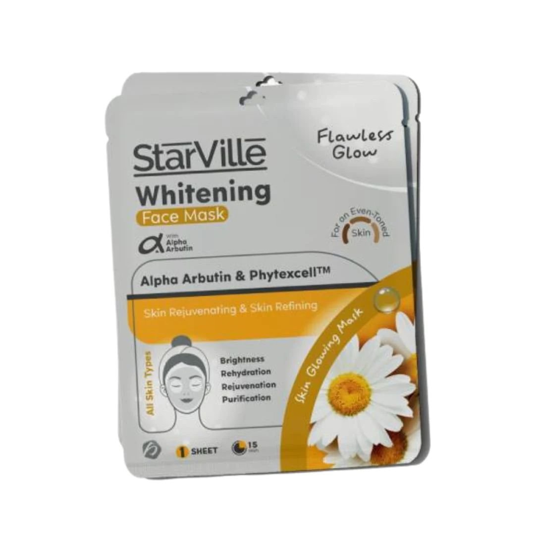 Starville Whitening Face Mask - 1 Sheet - Bloom Pharmacy