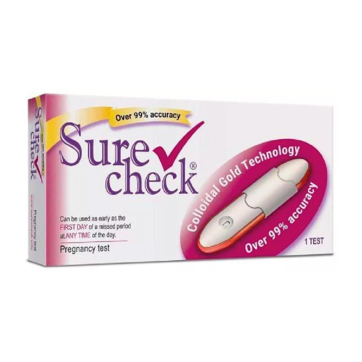 Sure Check Pregnancy Test - 1 test | Bloom Pharmacy