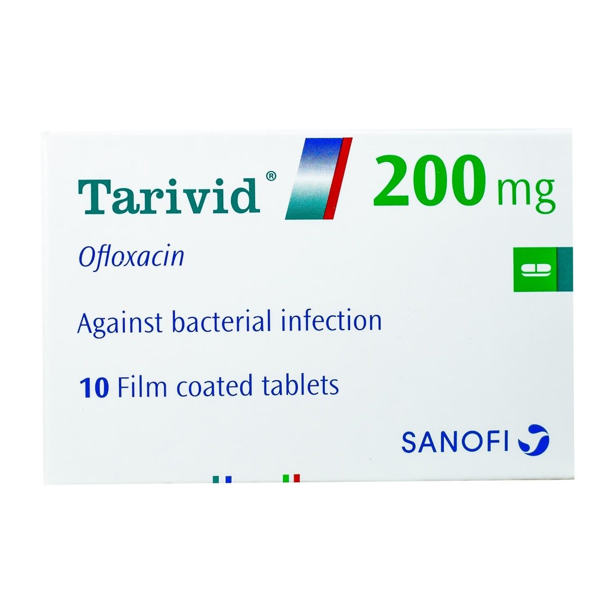 Tarivid 200 mg - 10 Tablets - Bloom Pharmacy