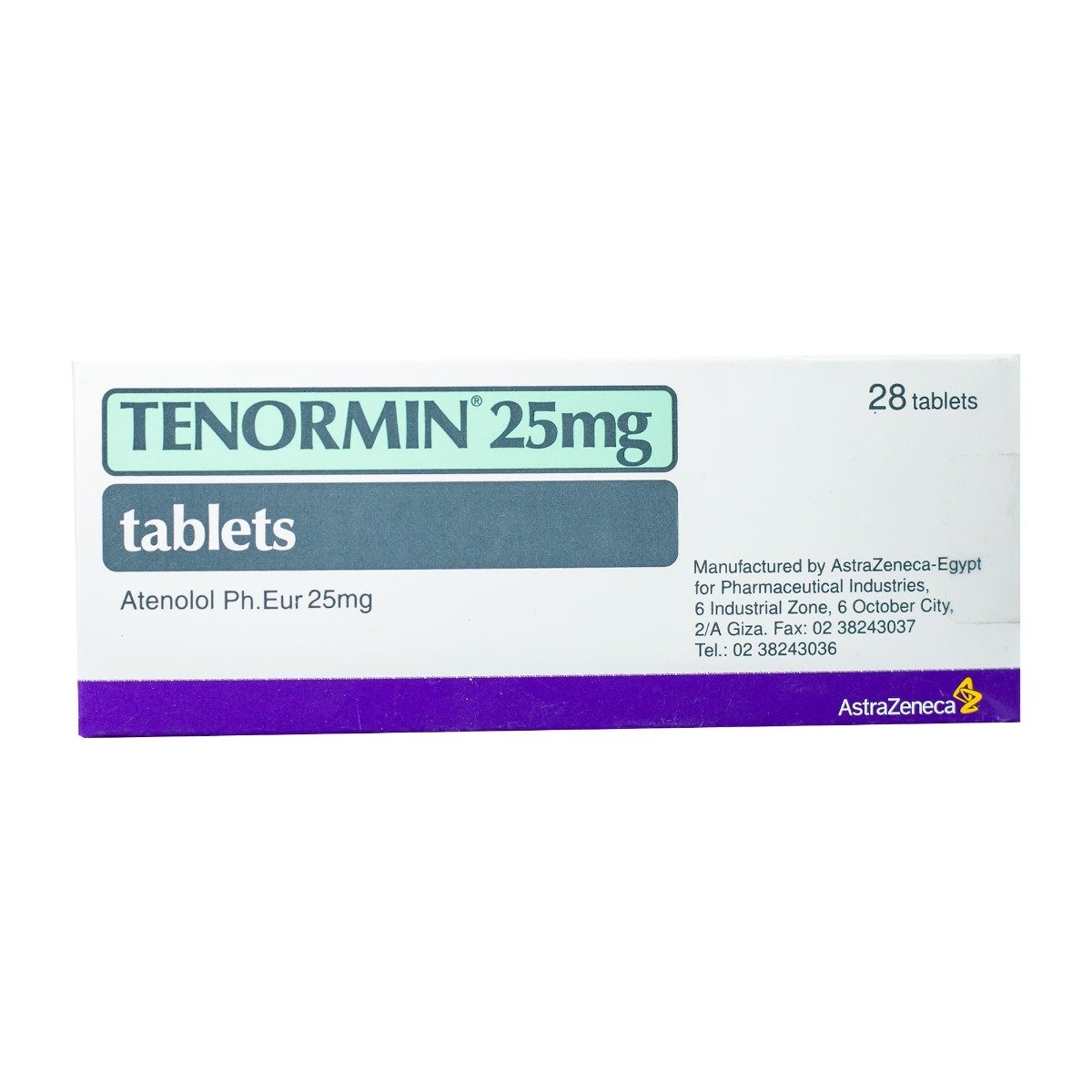 Tenormin 25 mg - 28 Tablets - Bloom Pharmacy