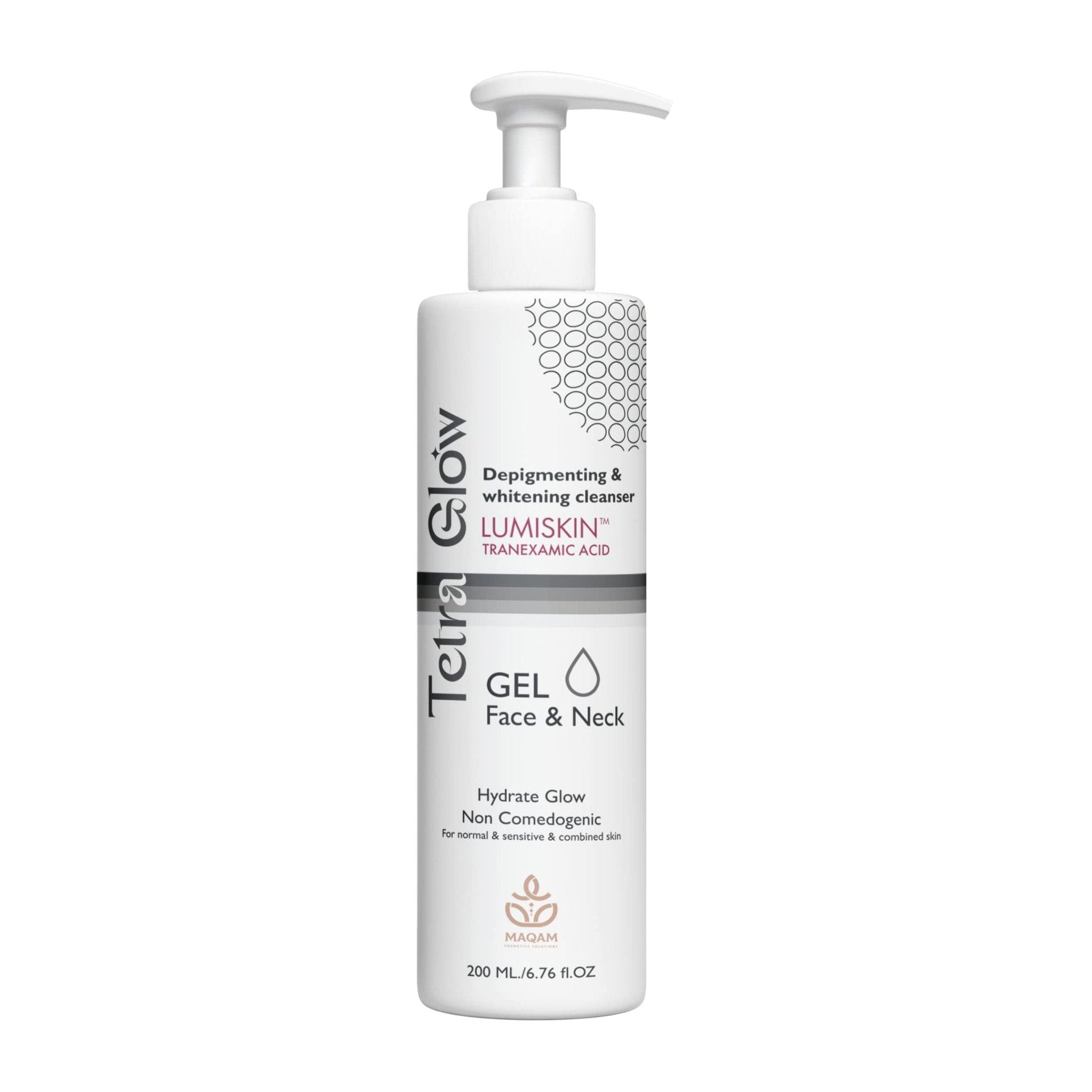 Tetra Glow Depigmenting & Whitening Gel Cleanser – 200ml - Bloom Pharmacy