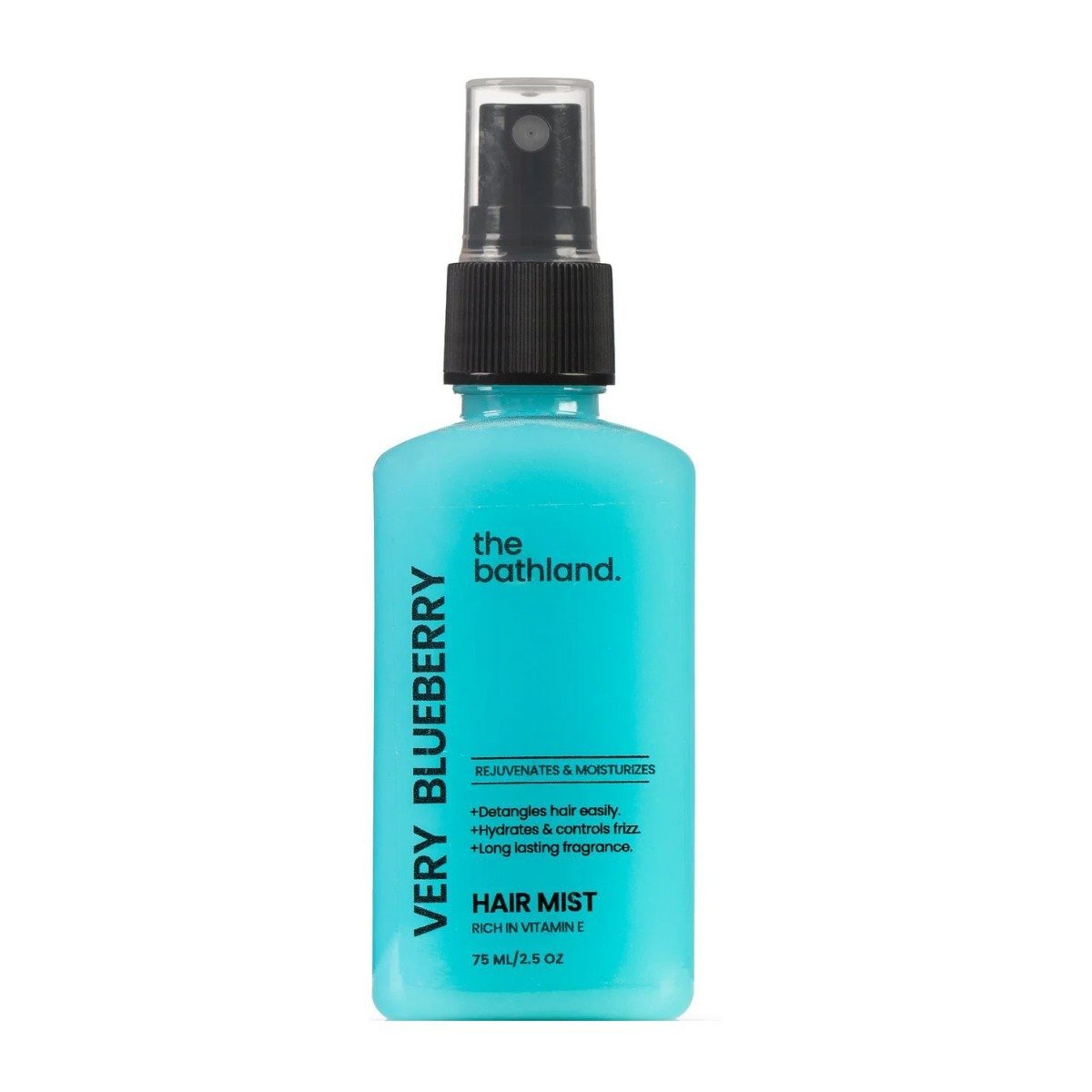 The Bathland Rejuvenates & Moisturizes Very Blueberry Hair Mist - 80ml - Bloom Pharmacy
