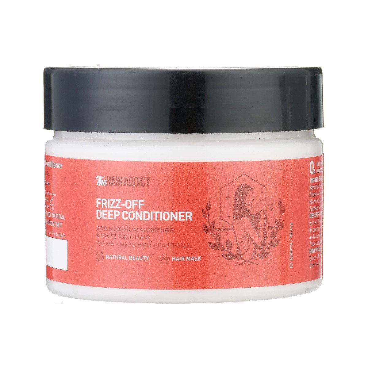 The Hair Addict Frizz Off Deep Conditioner - 300ml - Bloom Pharmacy