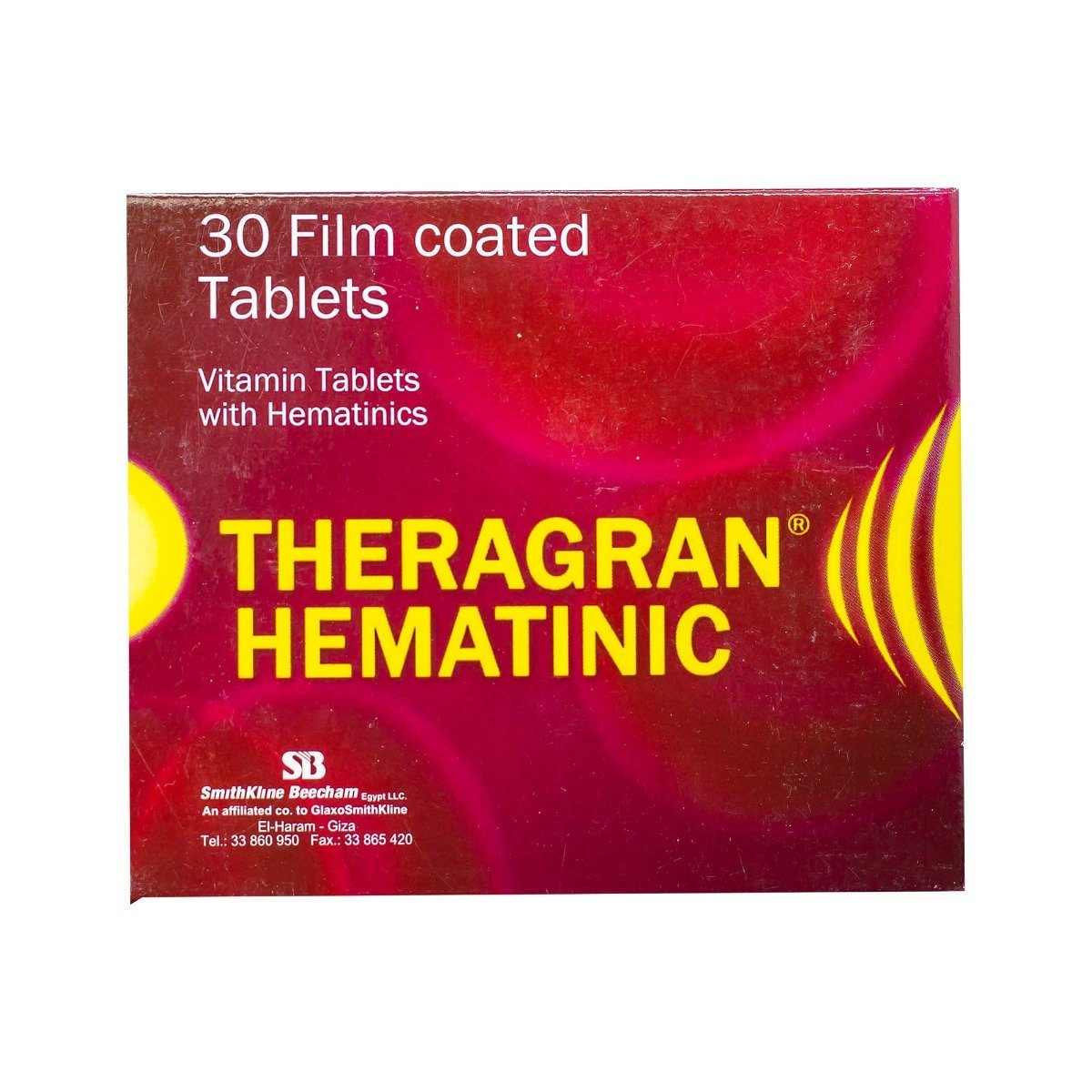 Theragran Hematinic - 30 Tablets - Bloom Pharmacy