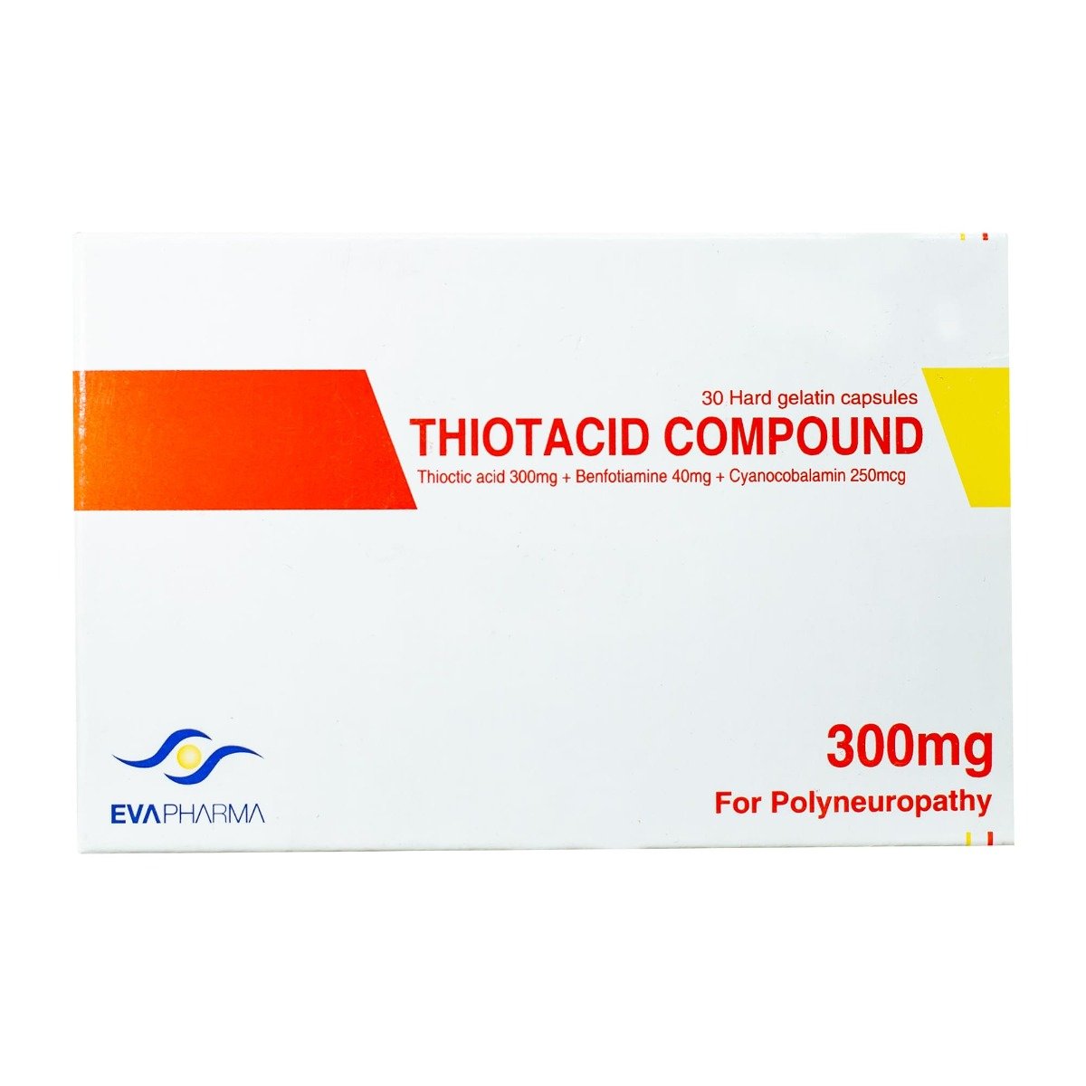 Thiotacid 300 Compound - 30 Capsules - Bloom Pharmacy