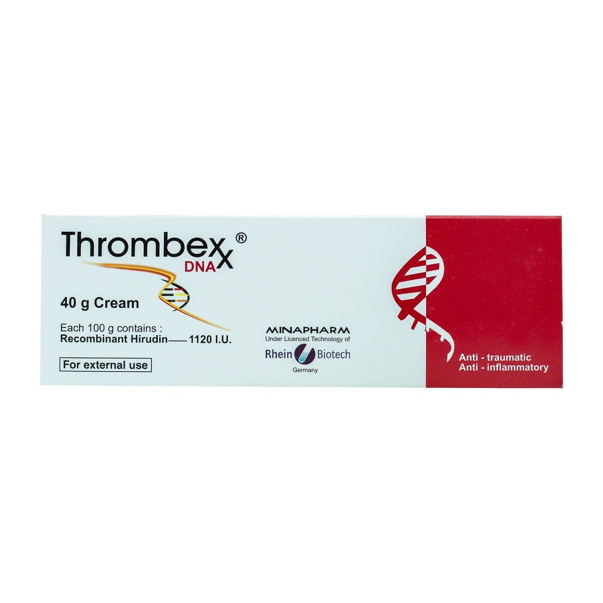 Thrombexx 1120 IU Cream - 40 gm - Bloom Pharmacy