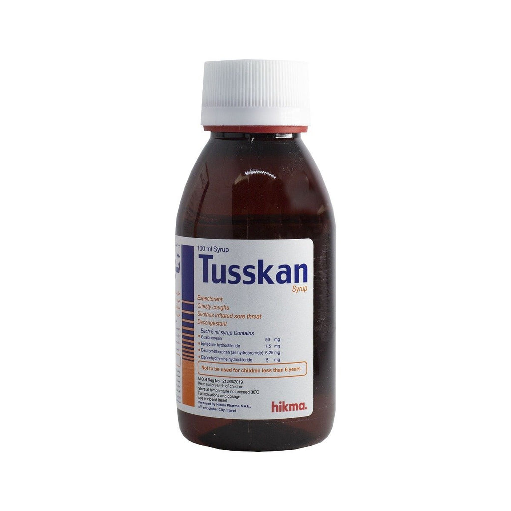 Tussivan Tusskan Cough Syrup - 100 ml | Bloom Pharmacy