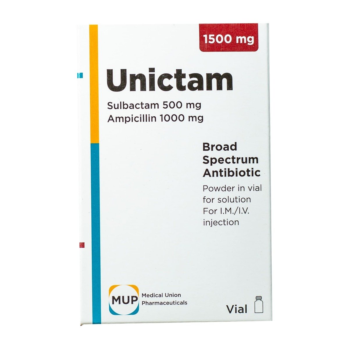 Unictam 1.5 gm - 1 Vial - Bloom Pharmacy