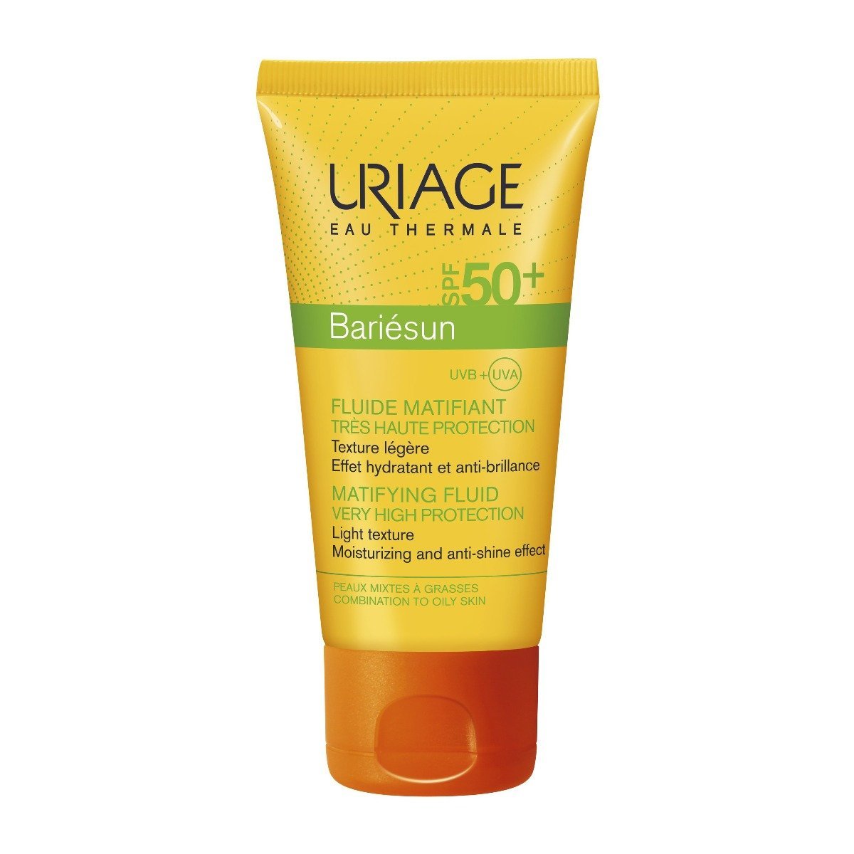 Uriage Bariesun Mat Fluid SPF 50+ Very High Protection - 50ml - Bloom Pharmacy