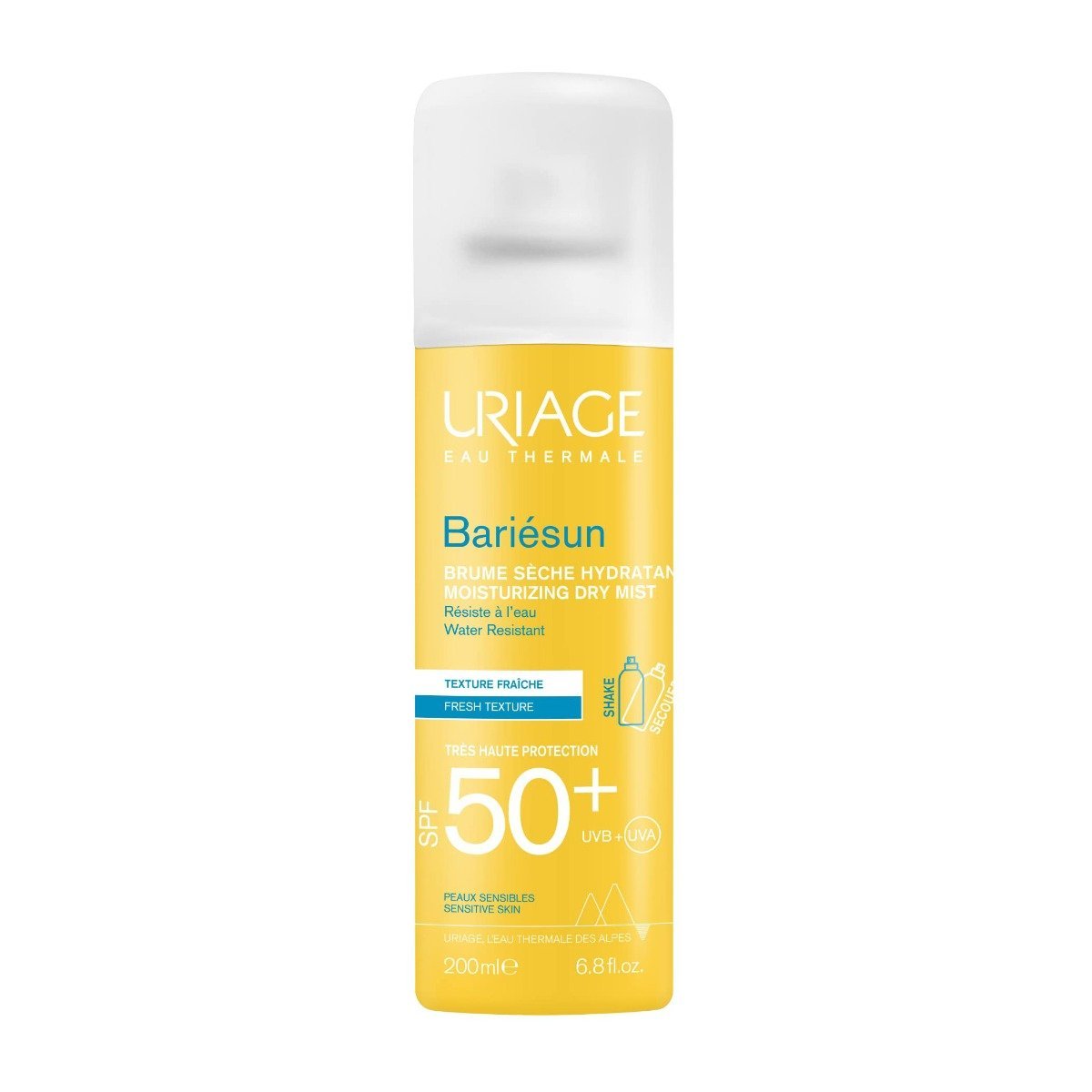 Uriage Bariesun SPF 50+ Brume Spray Dry Mist For Sensitive Skin - 200ml - Bloom Pharmacy
