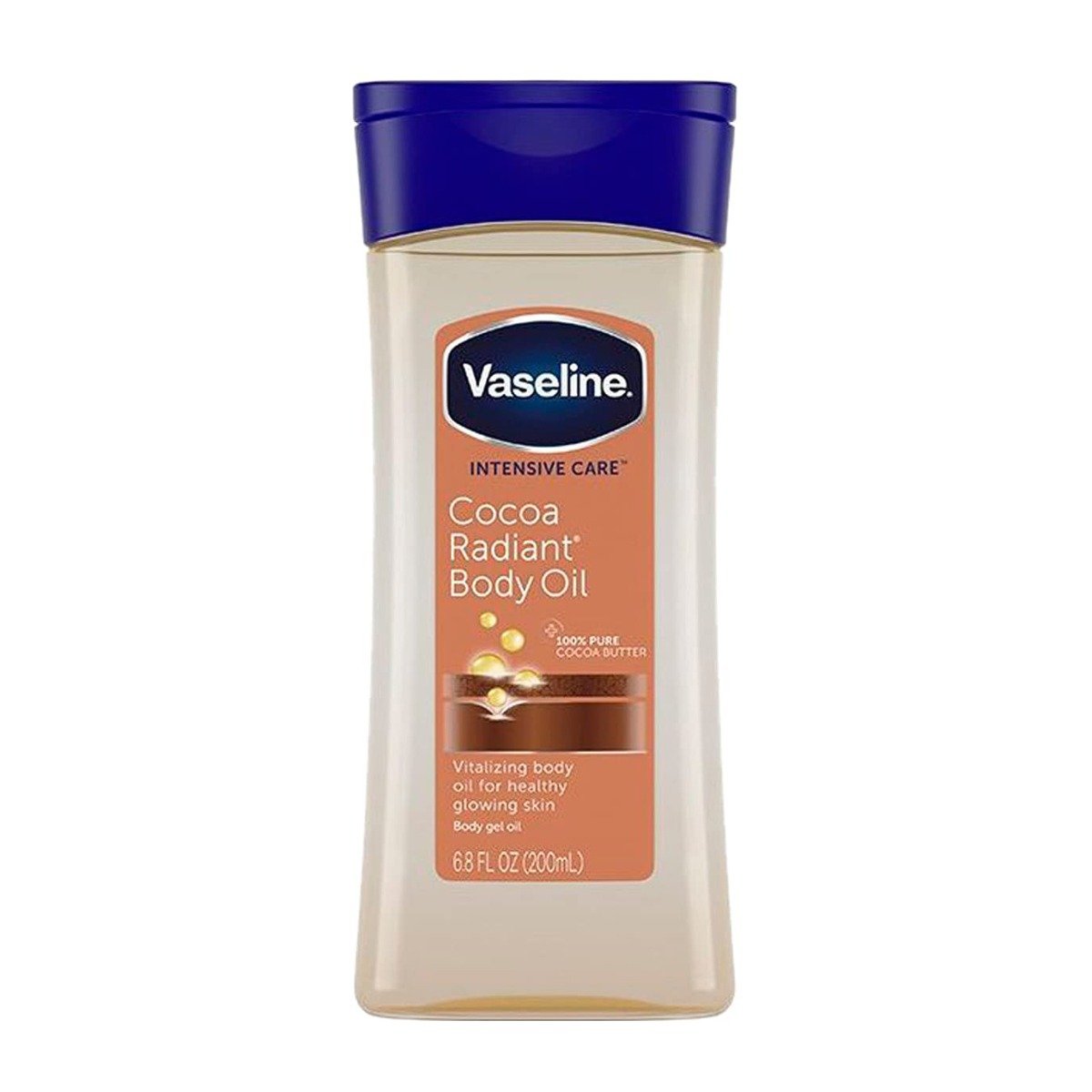 Vaseline Cocoa Radiant Vitalizing Body Gel Oil – 200ml - Bloom Pharmacy
