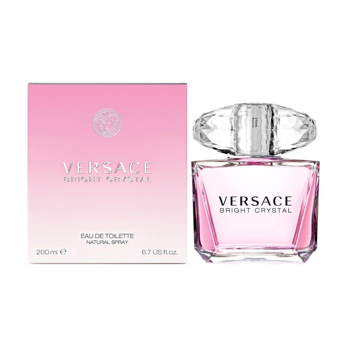 Versace Bright Crystal EDT For Women – 200ml - Bloom Pharmacy