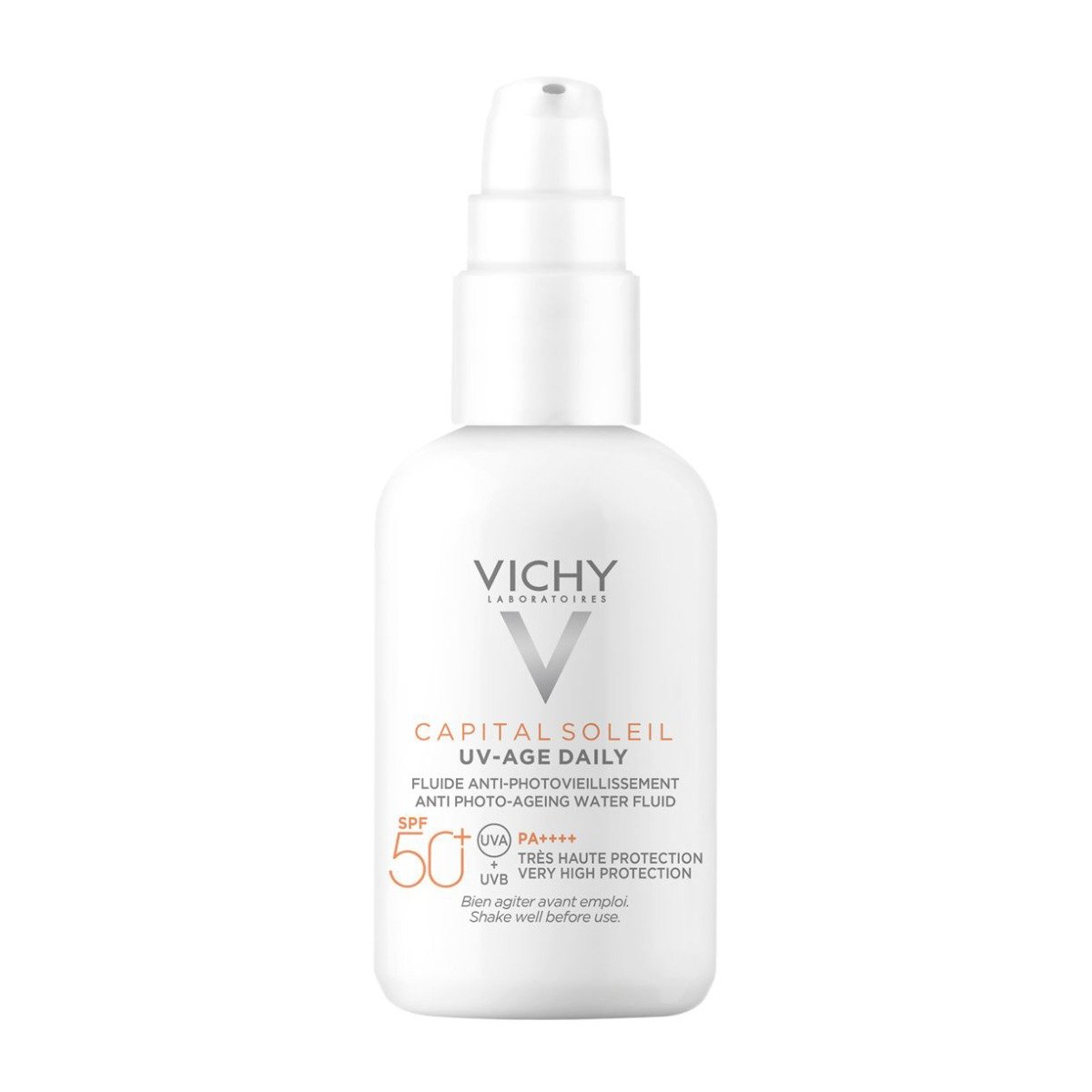 Vichy Capital Soleil UV Age Daily SPF 50+ Sunscreen Fluid – 40ml - Bloom Pharmacy