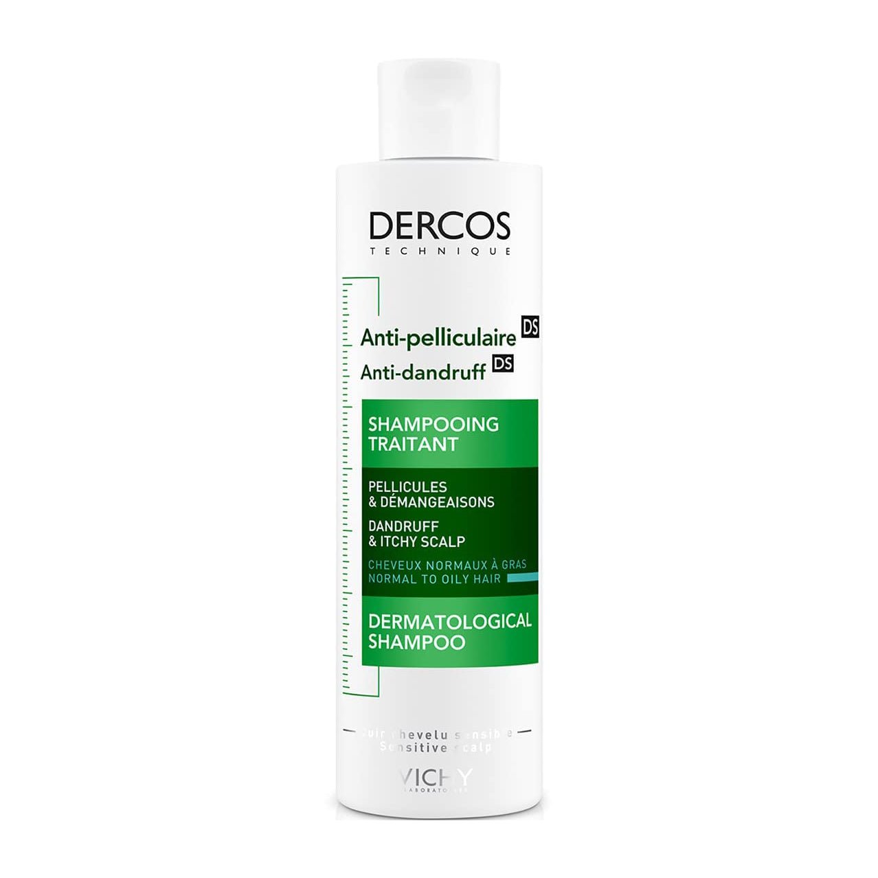 Vichy Dercos Anti-Dandruff Shampoo For Normal To Oily Hair - Bloom Pharmacy