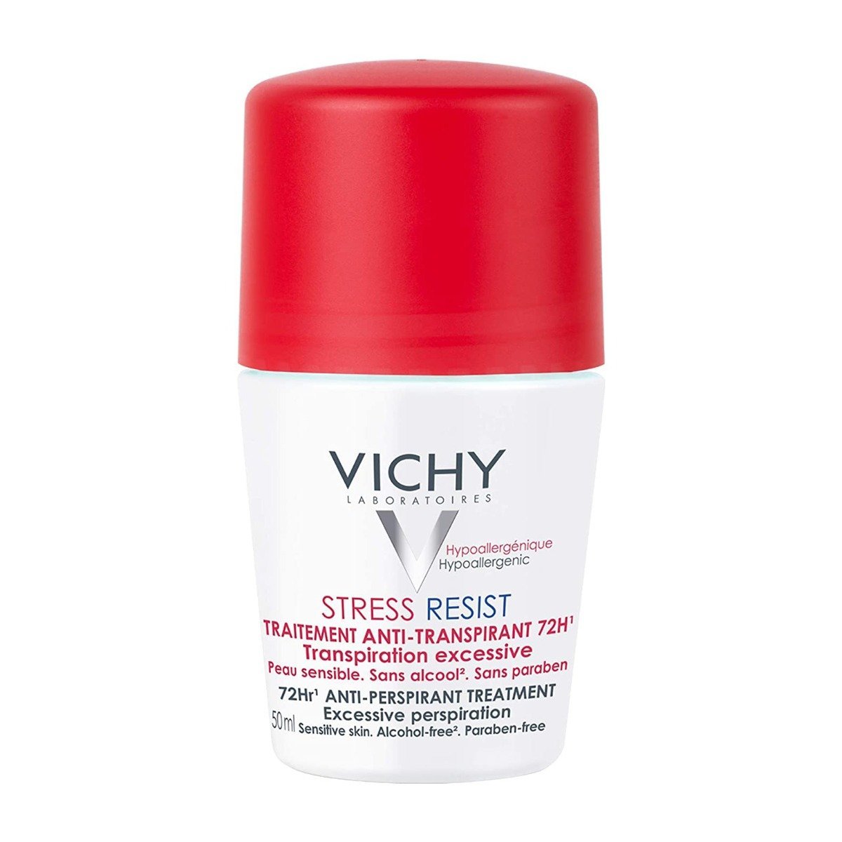 Vichy Stress Resist Antiperspirant Treatment 72 Hour Roll-On 50 ml - Bloom Pharmacy