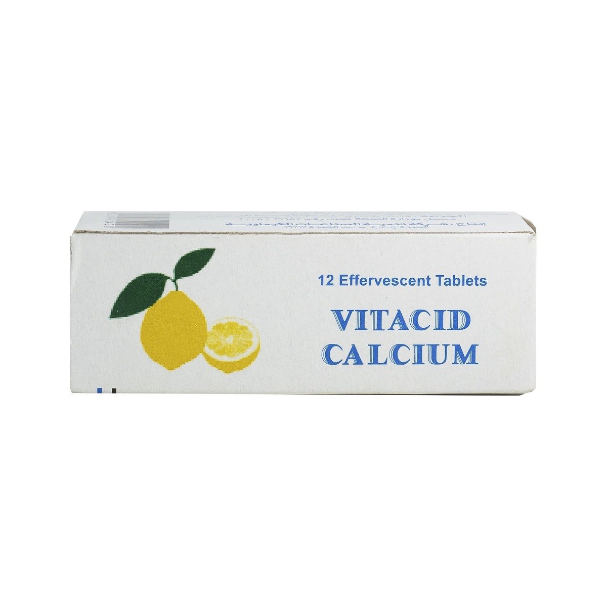 Vitacid Calcium - 12 Effervescent Tablets - Bloom Pharmacy