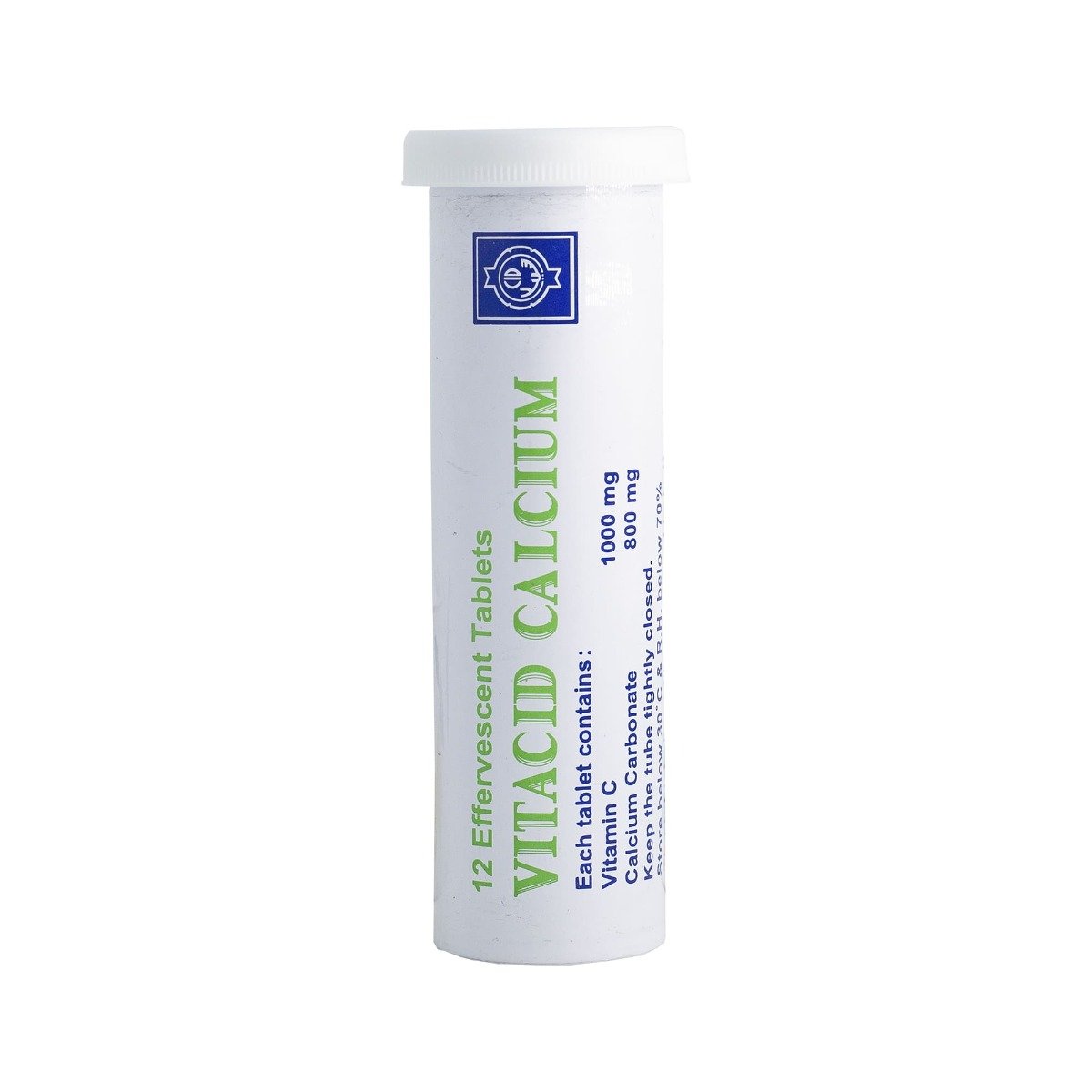 Vitacid Calcium - 12 Effervescent Tablets