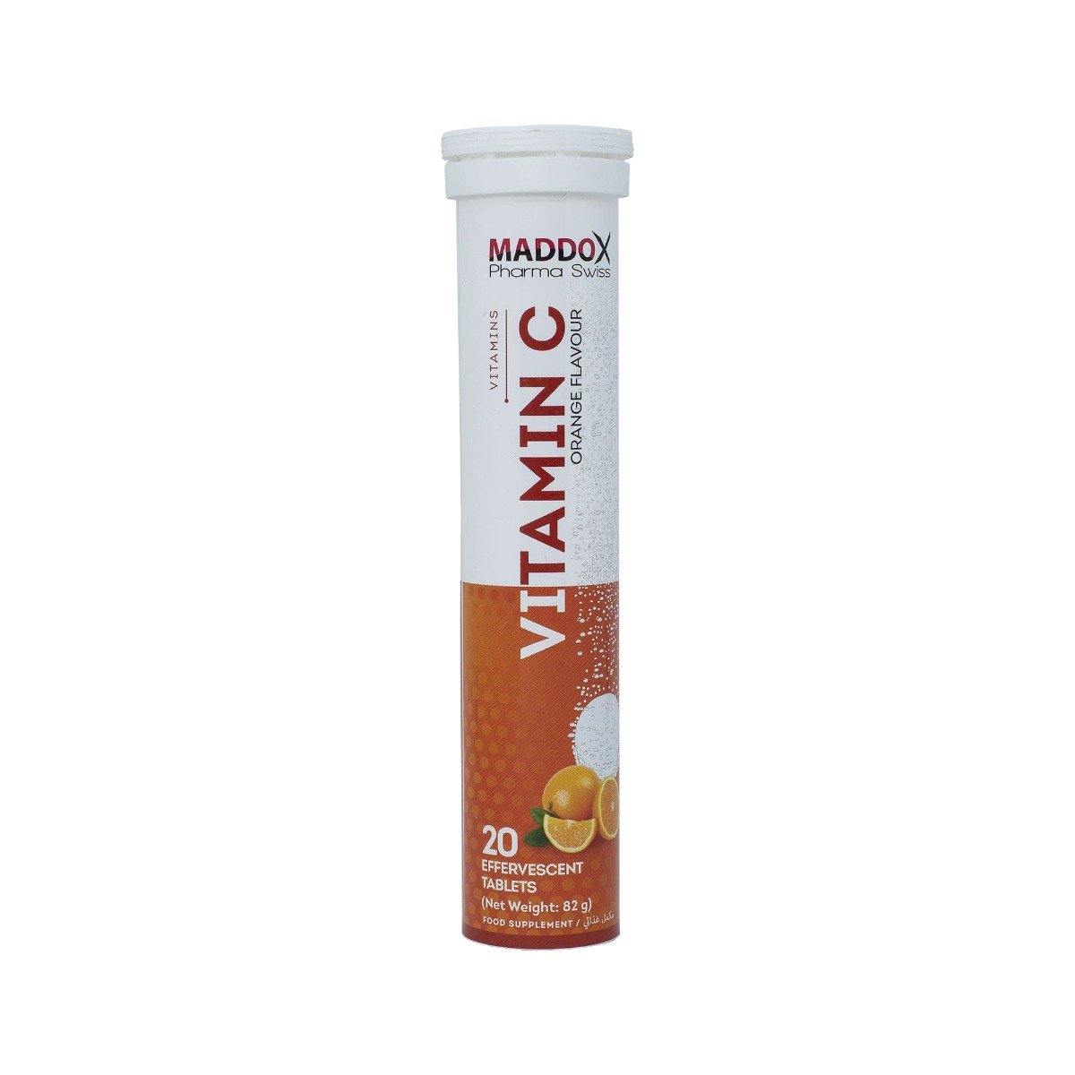 Maddox Vitamin C 250 mg - 20 Effervescent Tablets