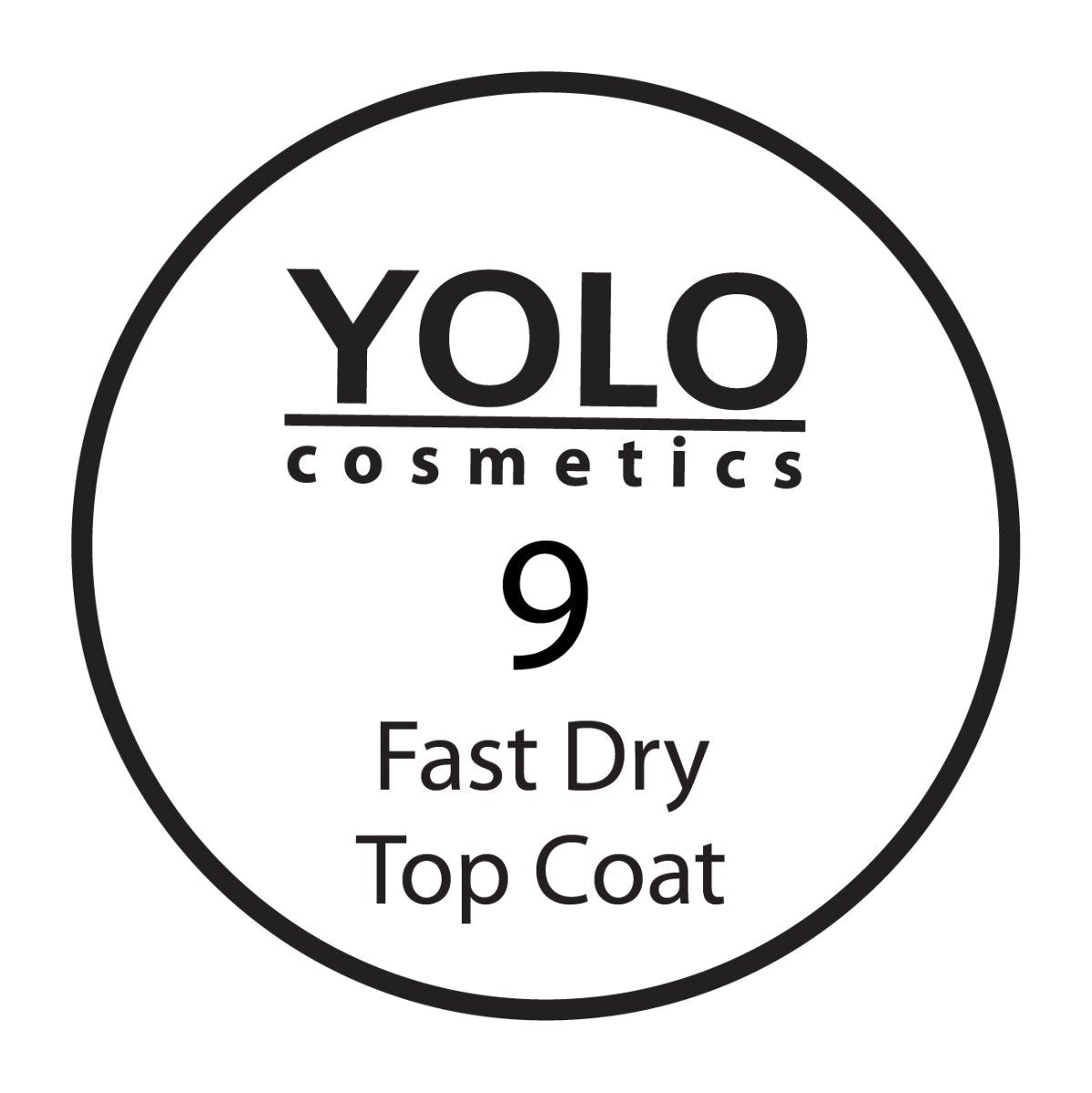 Yolo Fast Dry Top Coat Nail Care – 10ml - Bloom Pharmacy