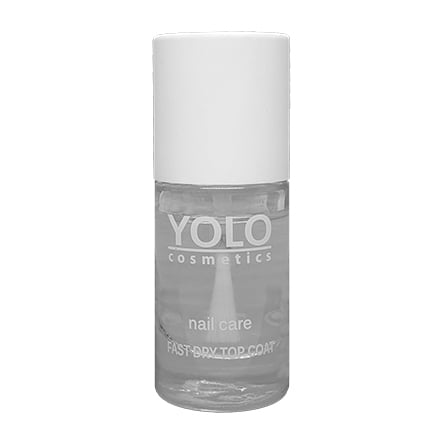 Yolo Fast Dry Top Coat Nail Care – 10ml - Bloom Pharmacy