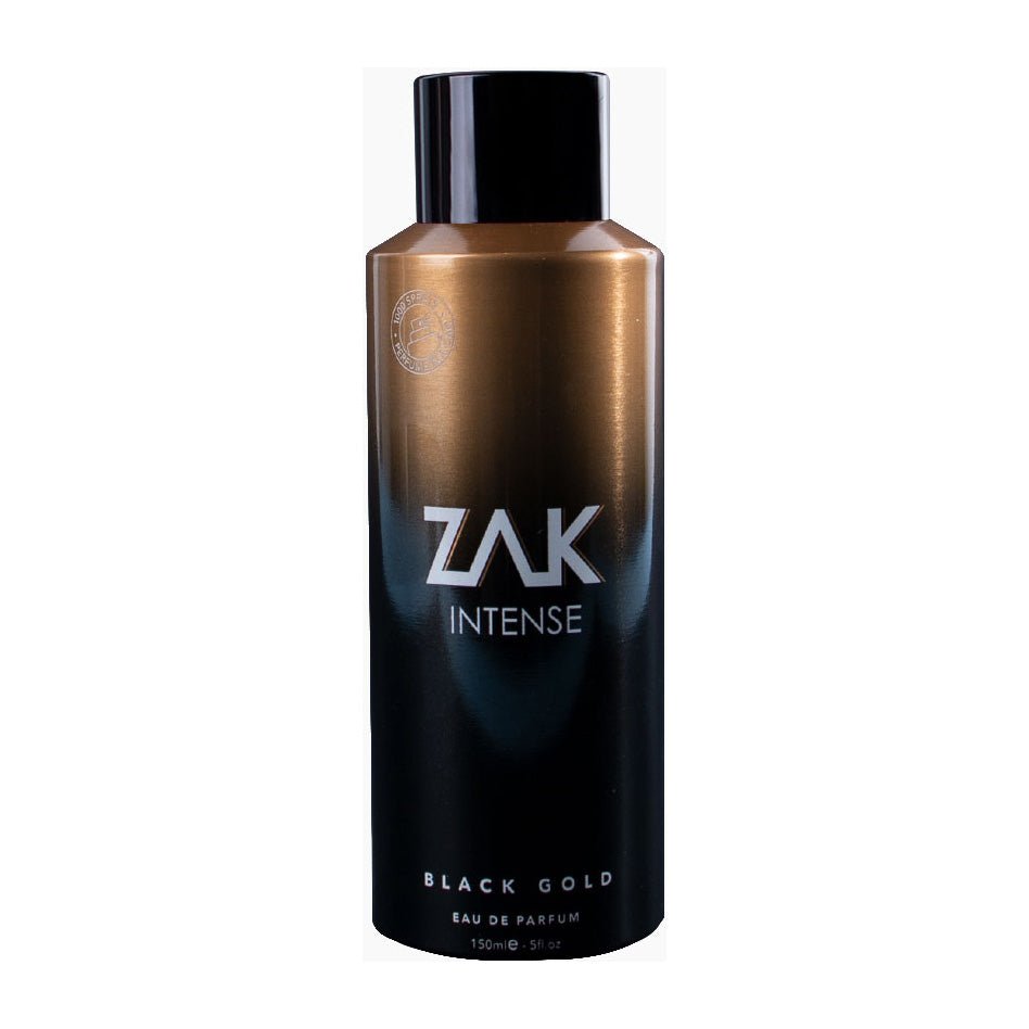 Zak For Men Intense Black Gold EDP Fragrance Spray – 150ml - Bloom Pharmacy