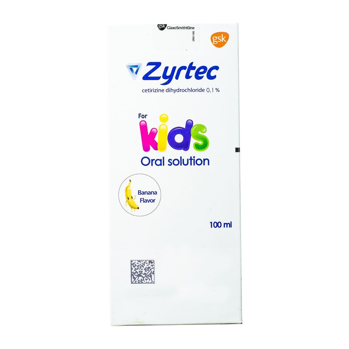 Zyrtec 0.1% Syrup - 100 ml - Bloom Pharmacy